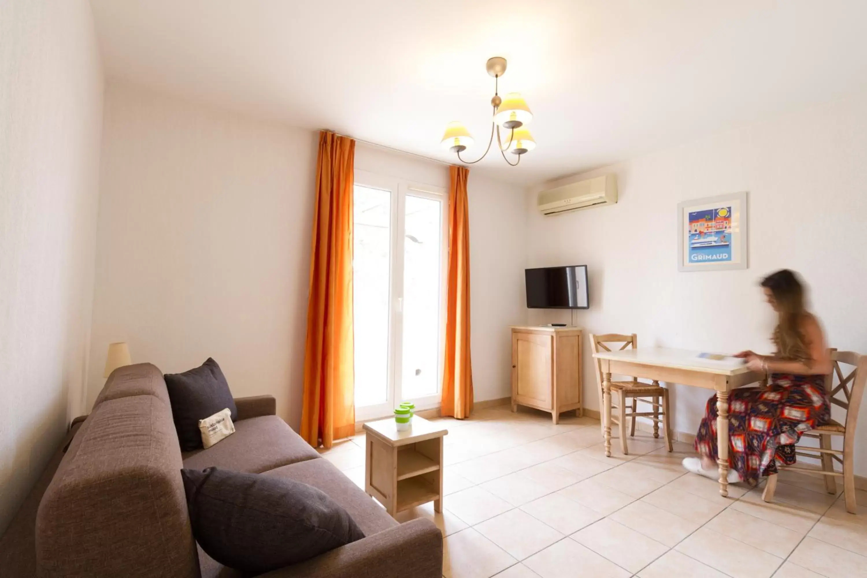 Living room, Seating Area in Garden & City Les Bastides de Grimaud