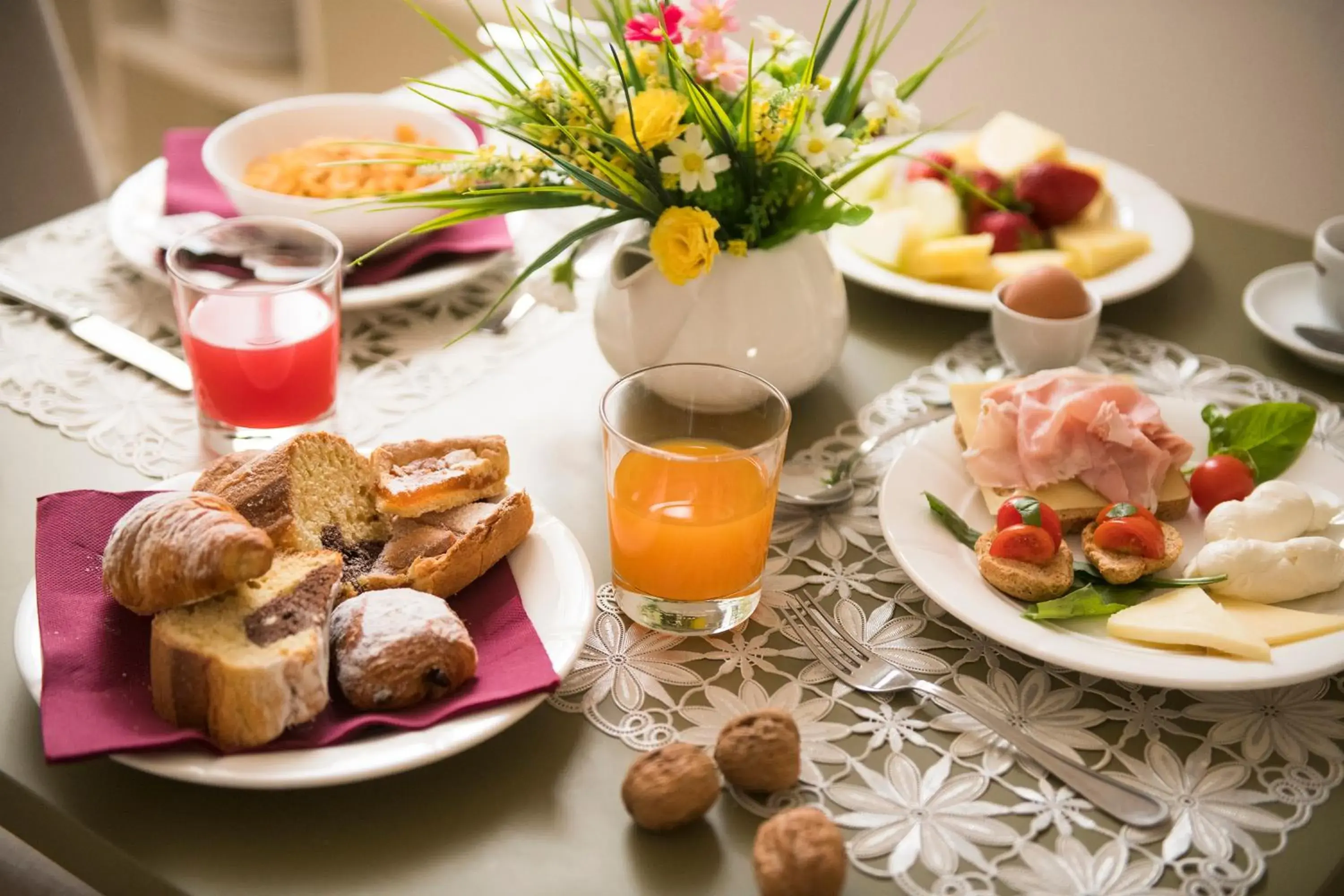 Food and drinks, Breakfast in Palazzo Indelli