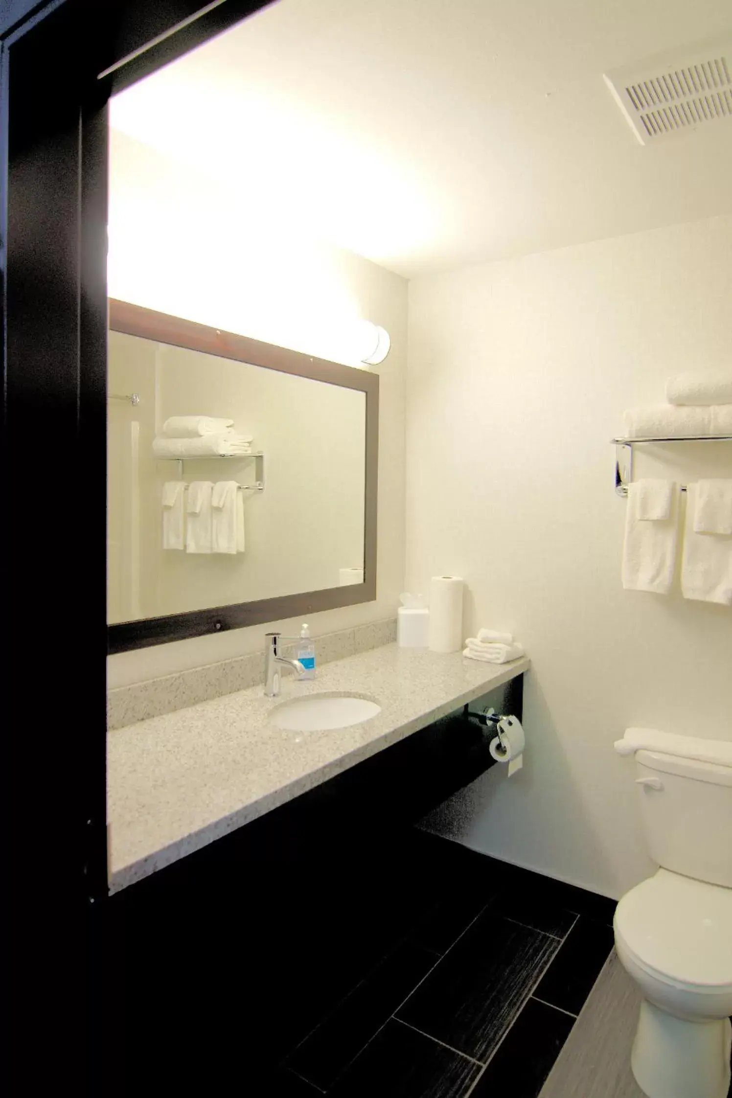 Bathroom in Paradise Inn and Suites Redwater