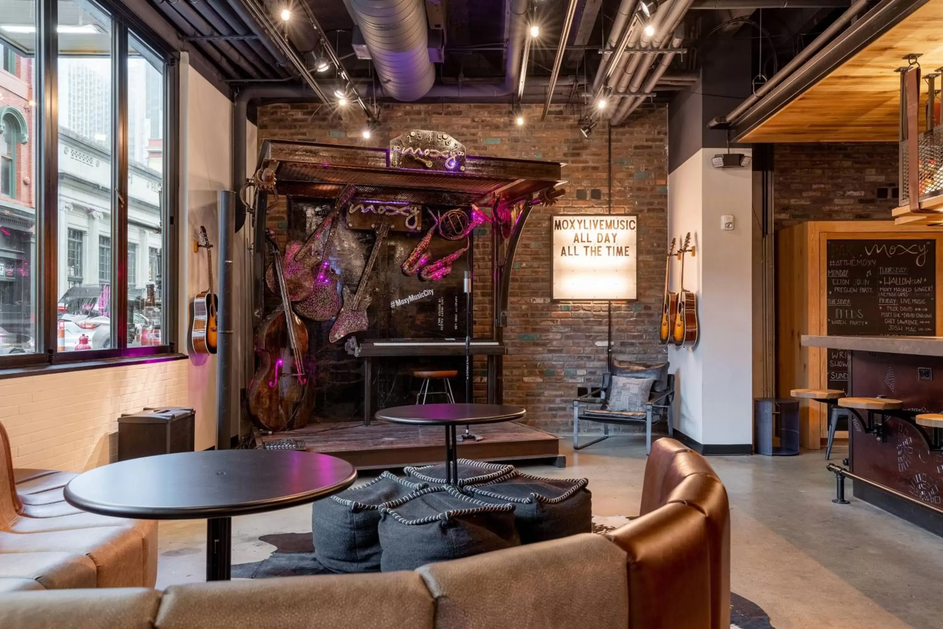 Photo of the whole room, Lounge/Bar in Moxy Nashville Downtown