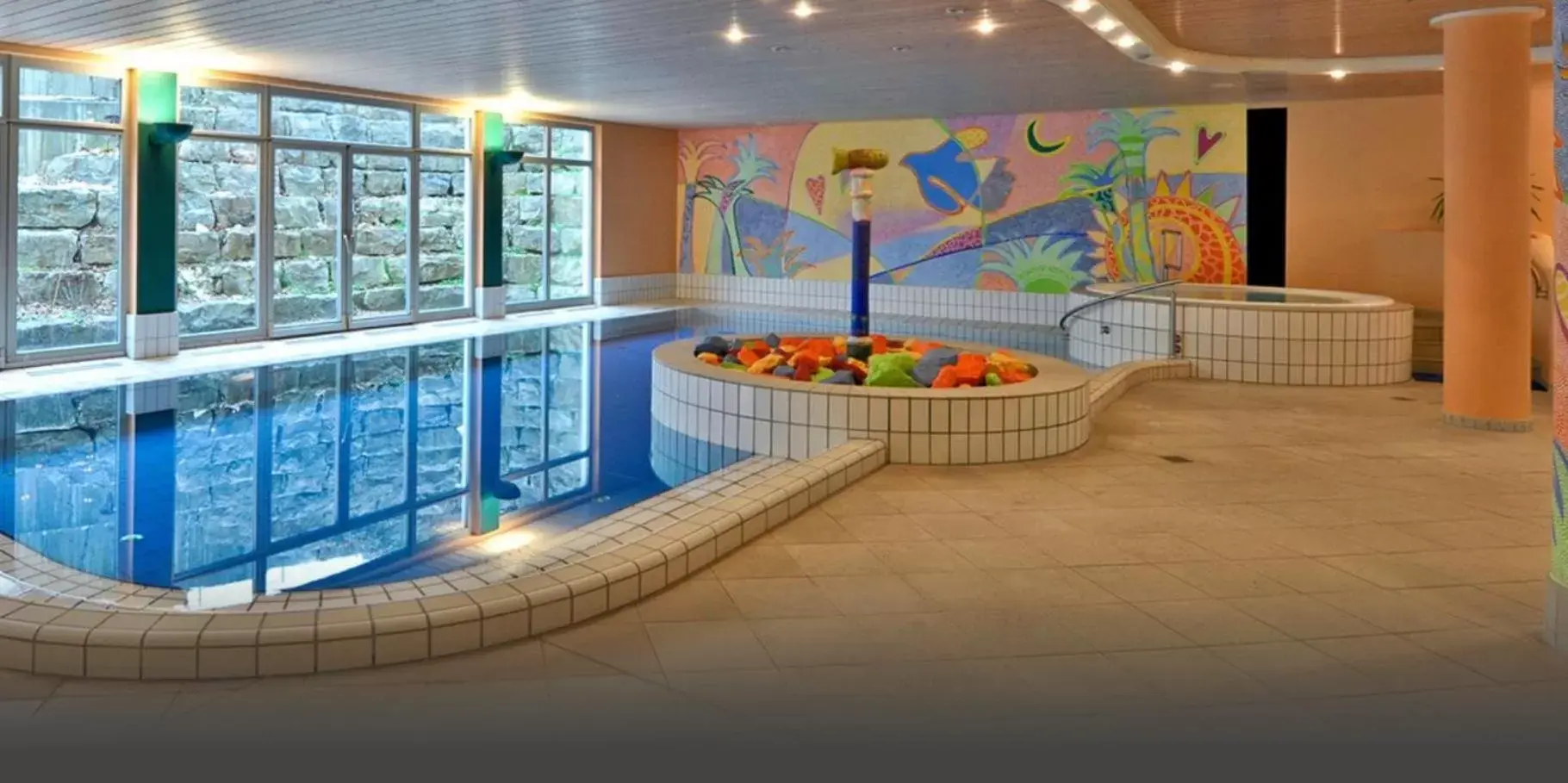 Spa and wellness centre/facilities, Swimming Pool in Hotel HerzogsPark