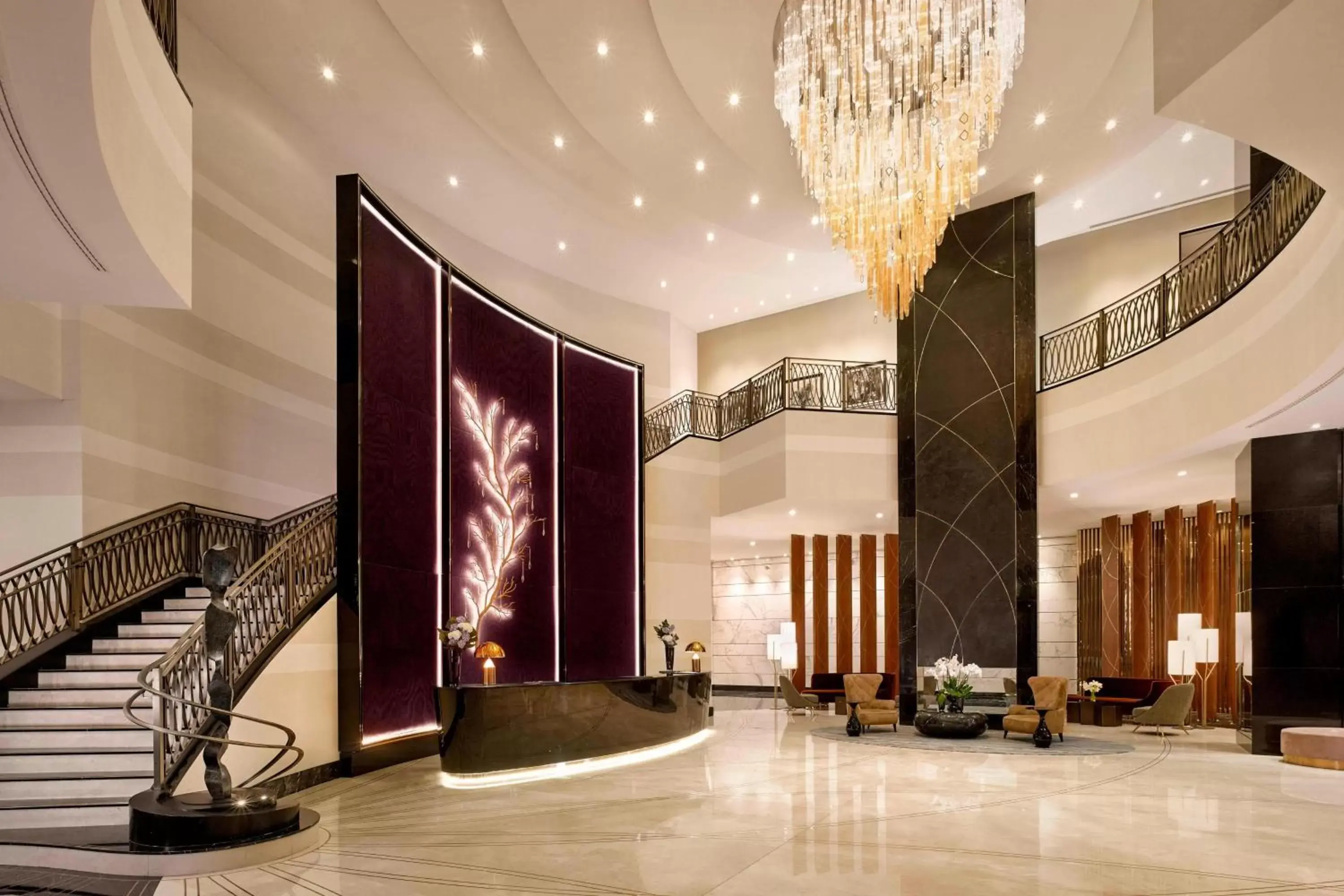 Lobby or reception, Lobby/Reception in The Ritz-Carlton, Astana
