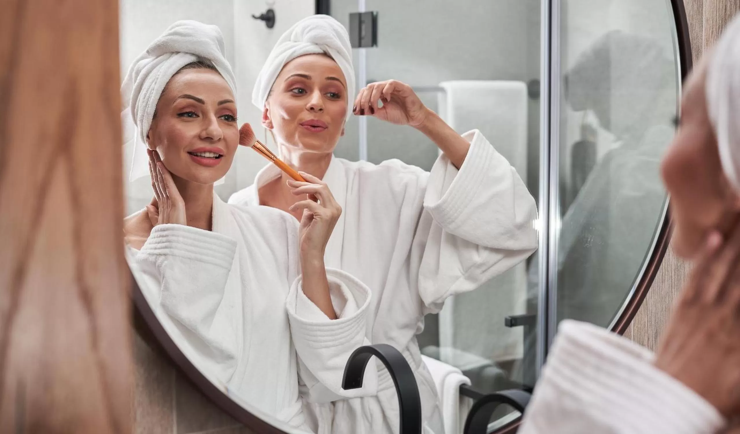 Bathroom in Barcelo Business Bay Dubai -Formerly Revier Hotel