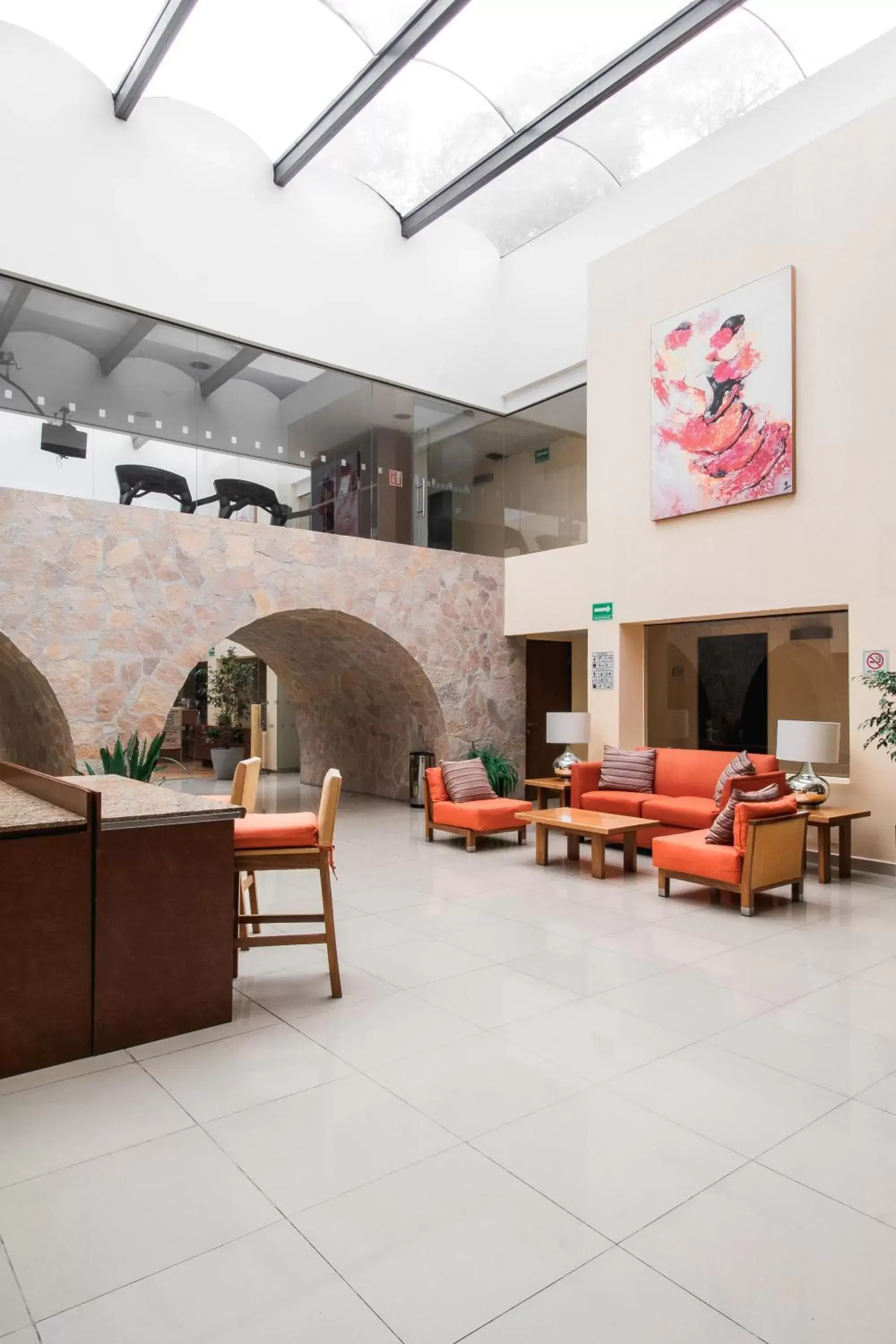 Living room, Lobby/Reception in Hotel Rocaval San Cristóbal de las Casas