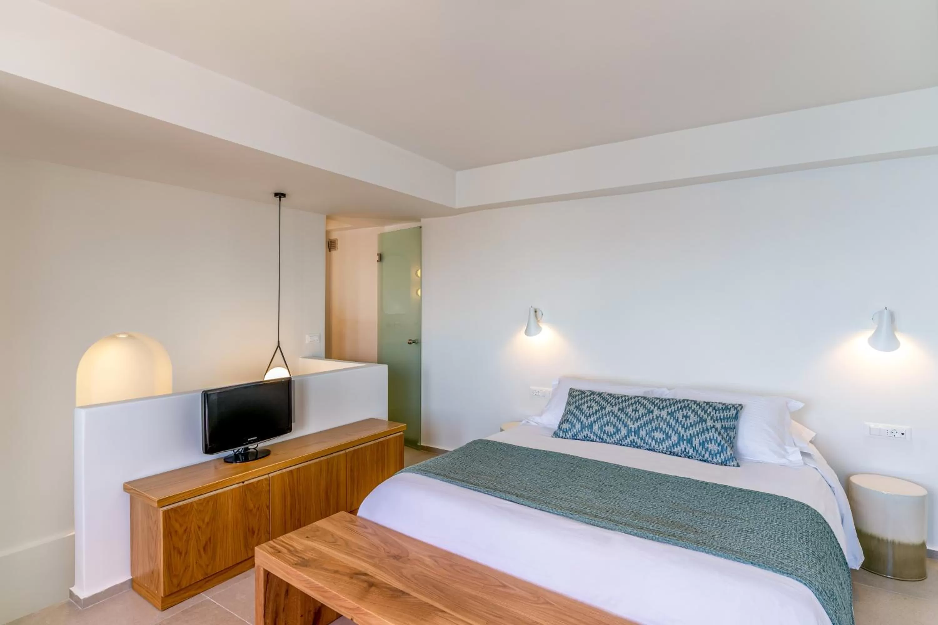 Bed in Panorama Boutique Hotel