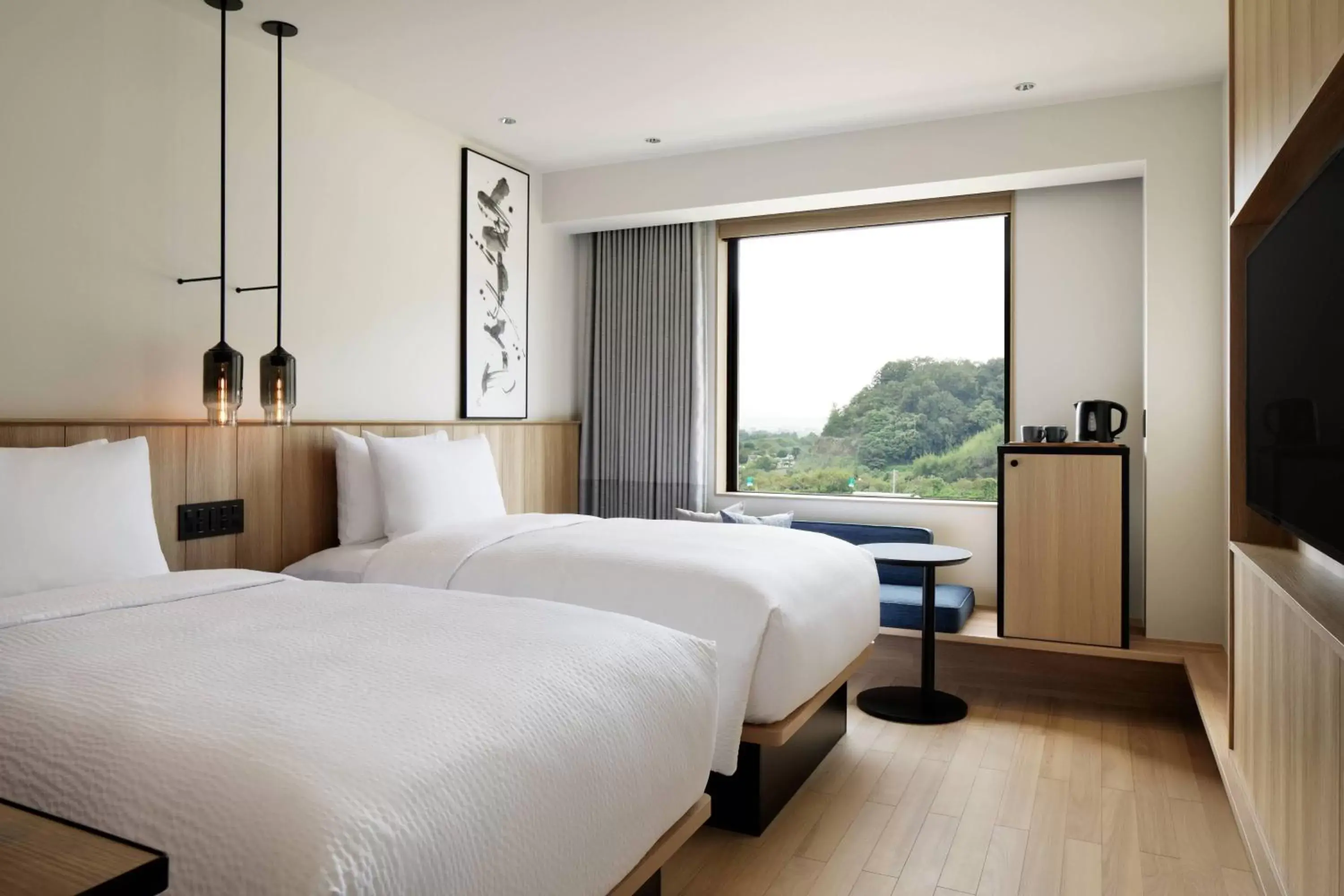 Photo of the whole room, Bed in Fairfield by Marriott Gifu Seiryu Satoyama Park