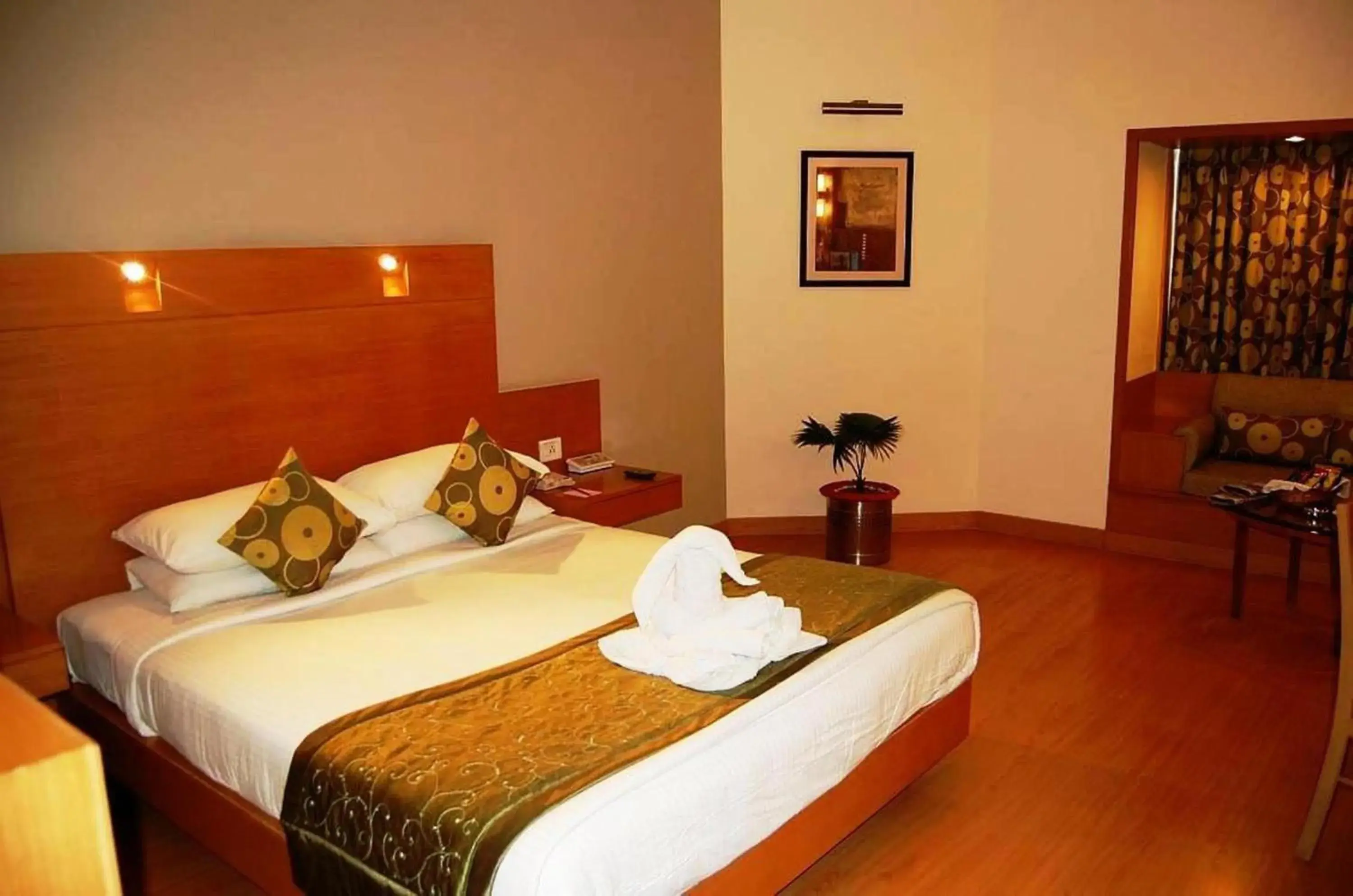 Bedroom, Room Photo in Hotel Vits Aurangabad