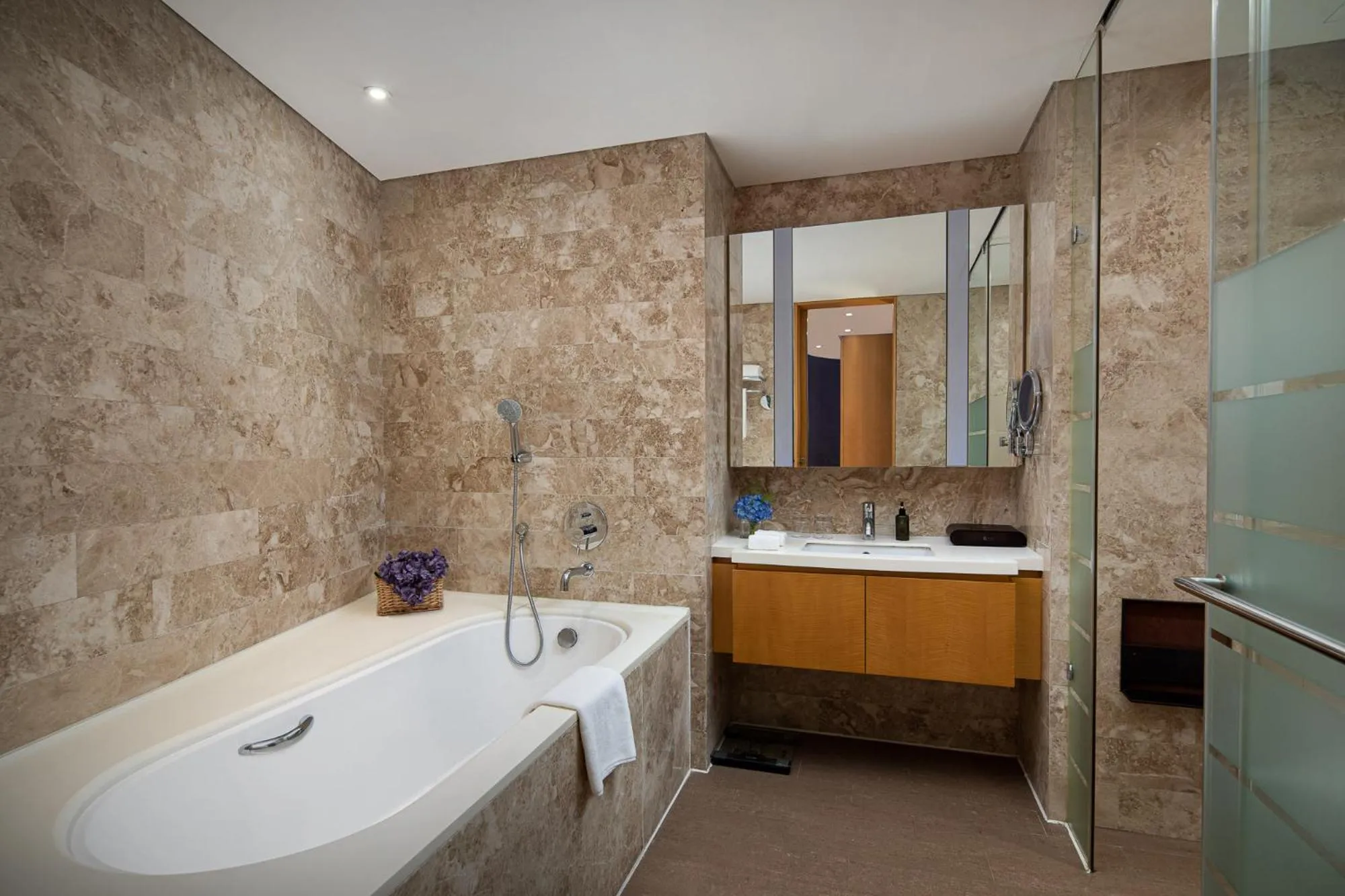 Toilet in Ascott Raffles City Beijing