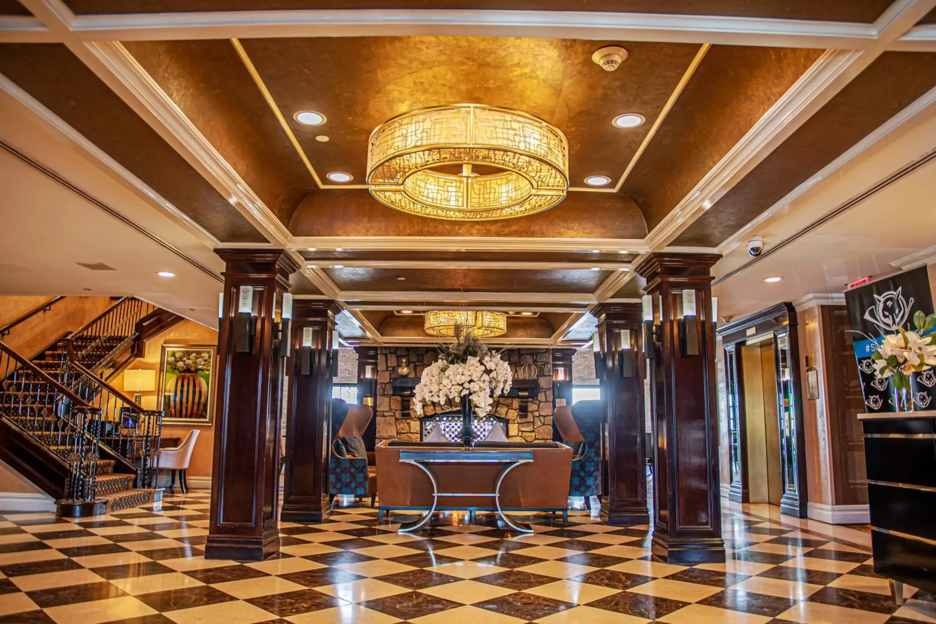 Lobby or reception in The Inn At Fox Hollow Hotel