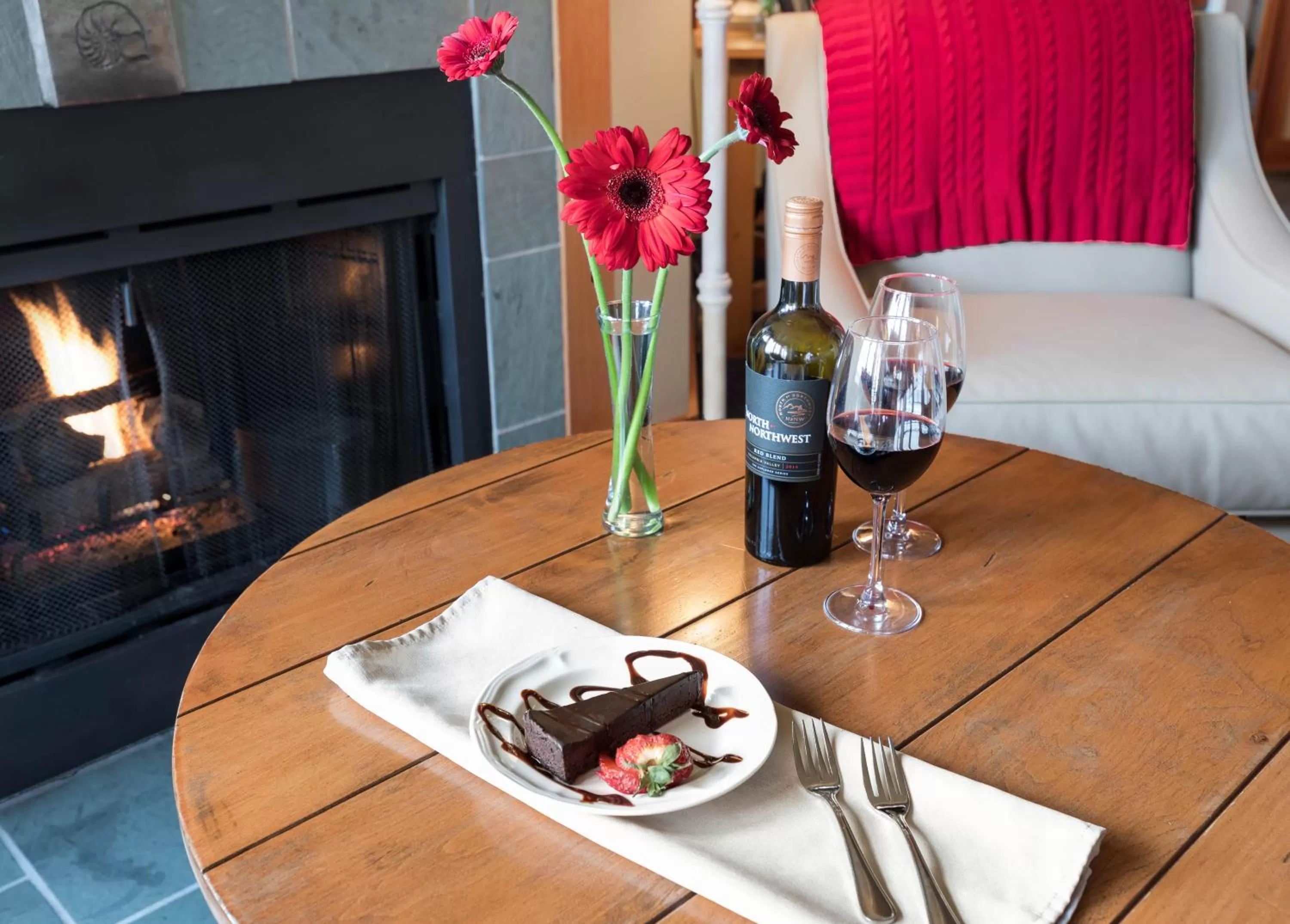 Food close-up in La Conner Channel Lodge