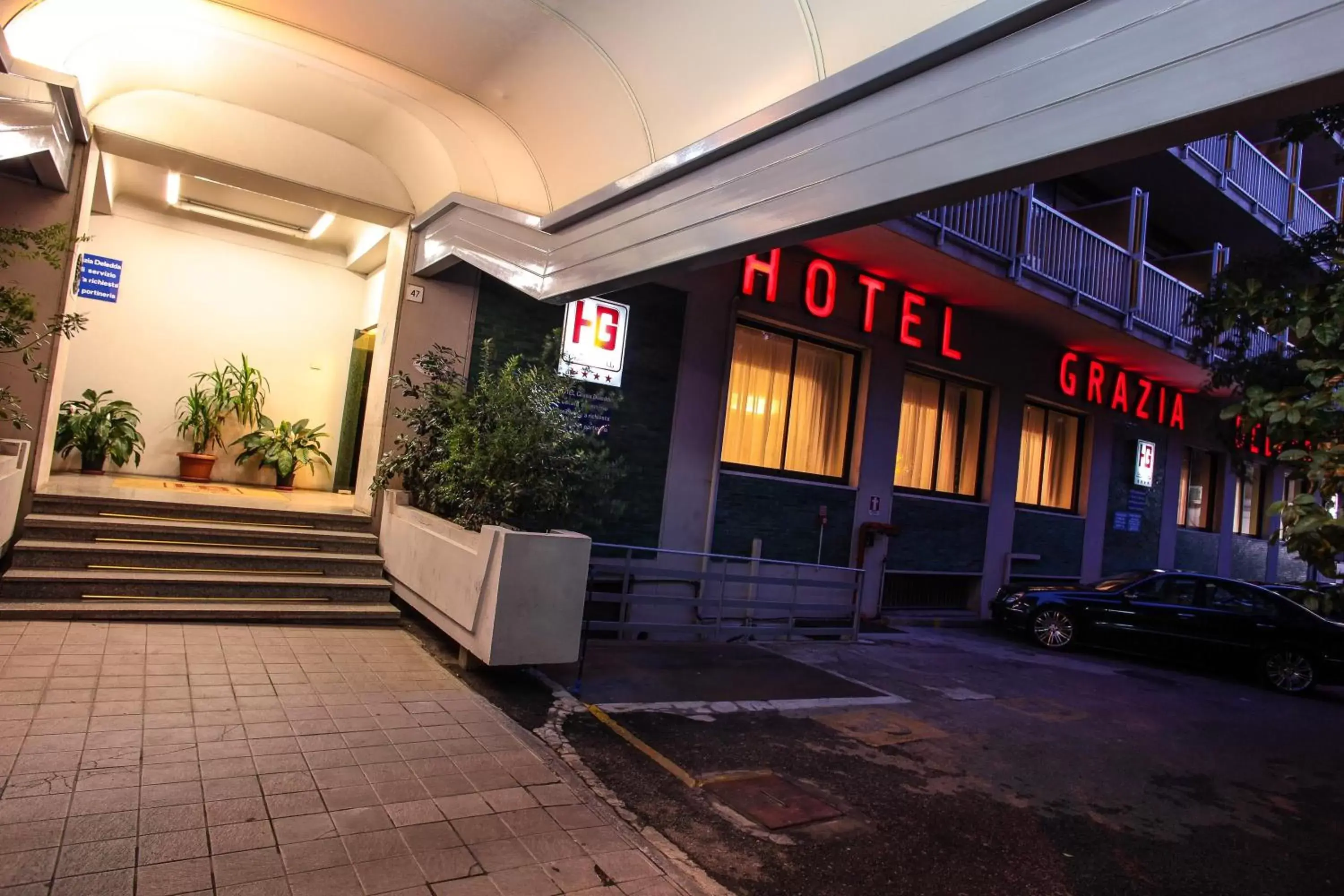 Facade/entrance in Hotel Grazia Deledda Facade/entrance in Hotel Grazia Deledda