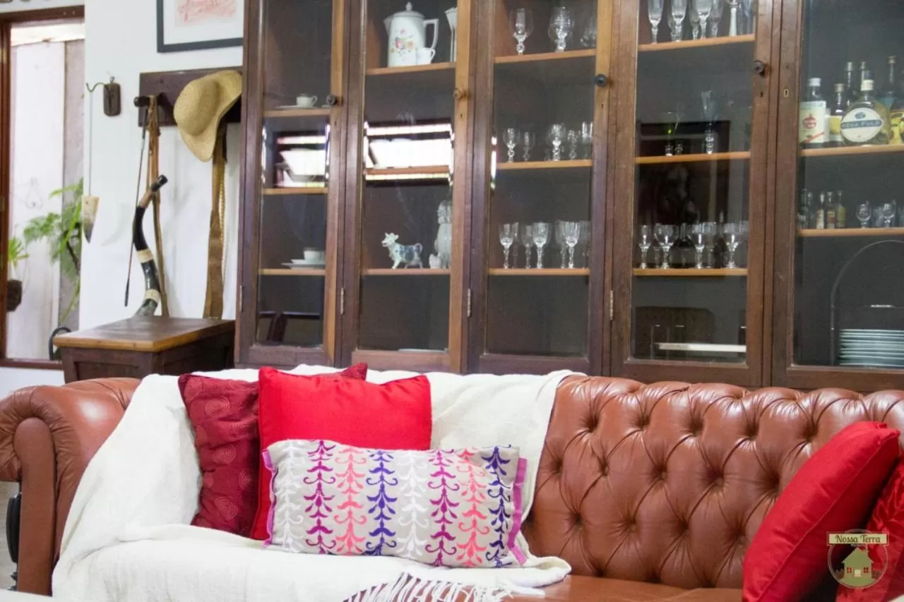 Seating Area in Pousada Nossa Terra