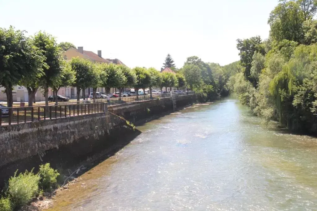 River view in le saint Hubert