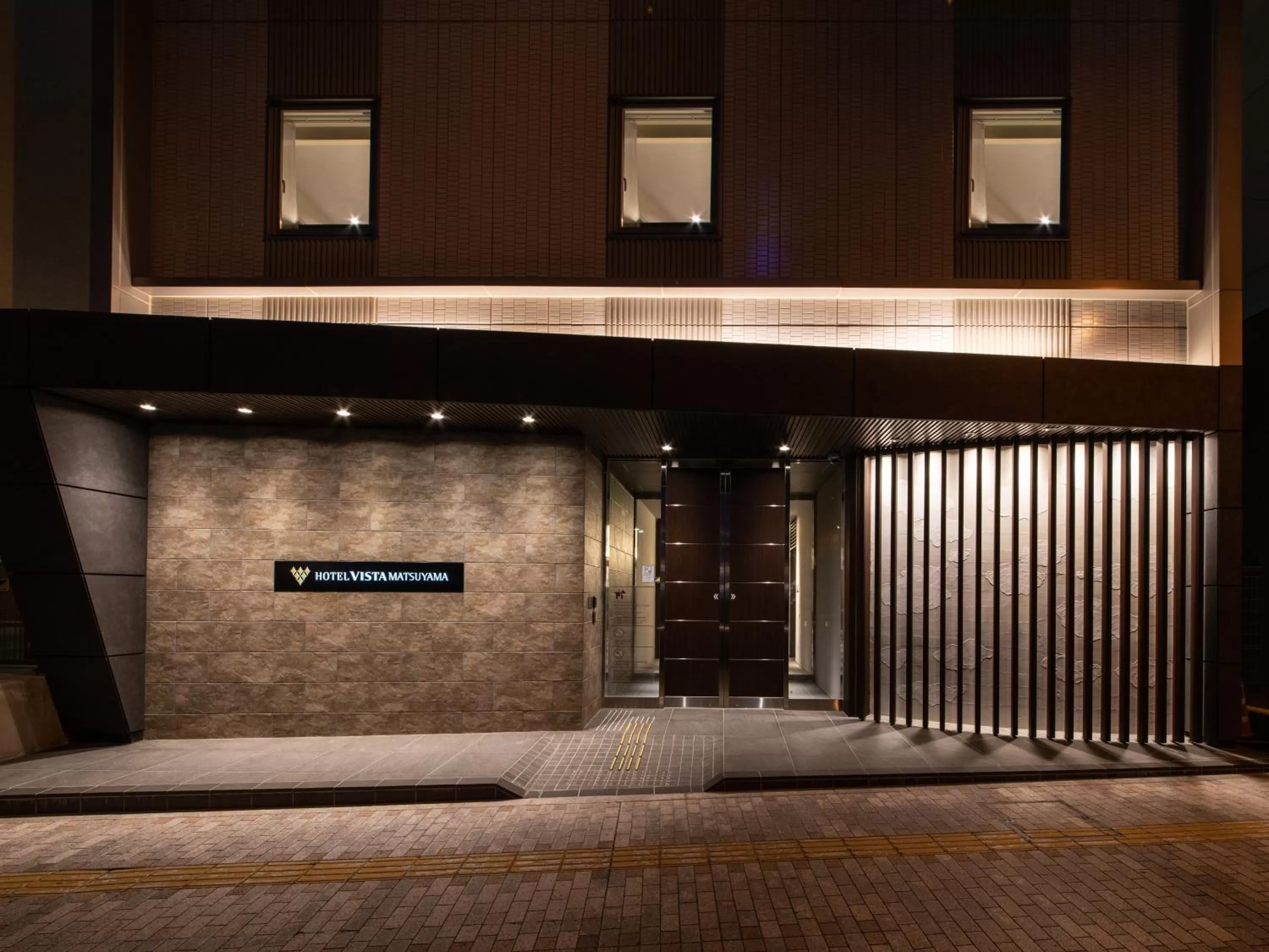 Facade/entrance in Hotel Vista Matsuyama