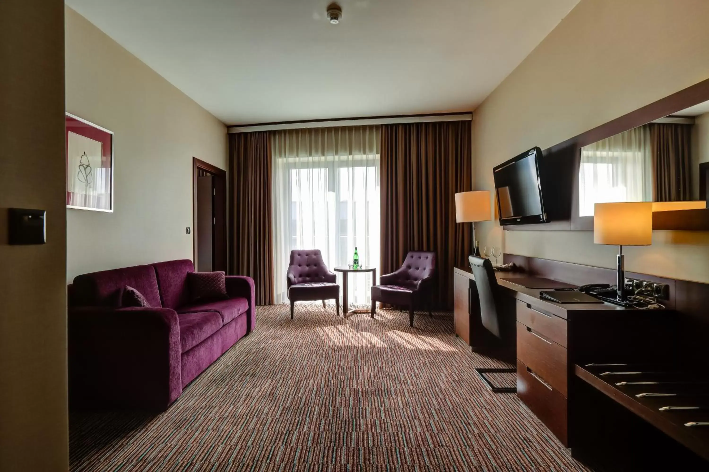 Living room, Seating Area in Copernicus Toruń Hotel