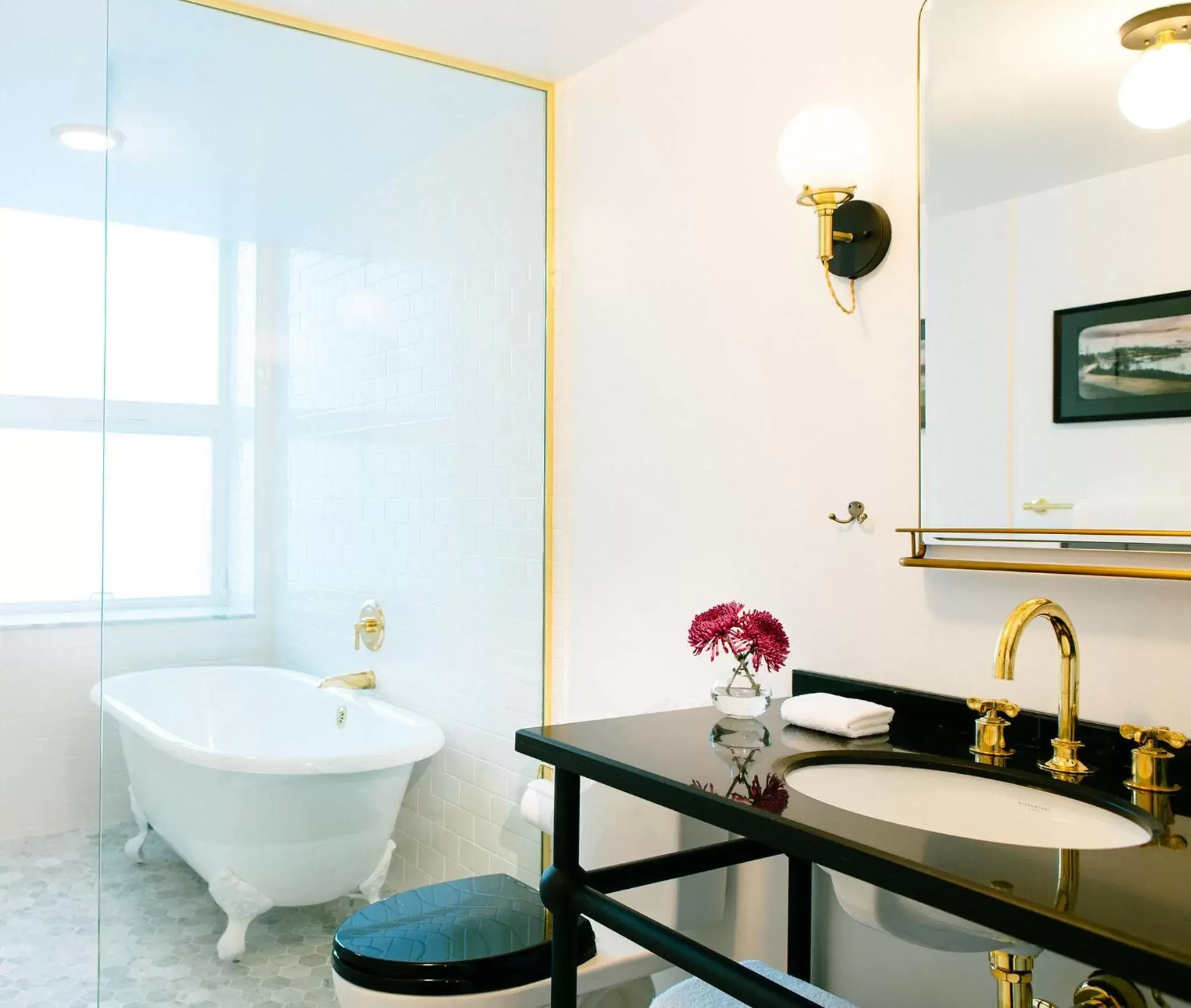 Photo of the whole room, Bathroom in Kimpton Palladian Hotel, an IHG Hotel