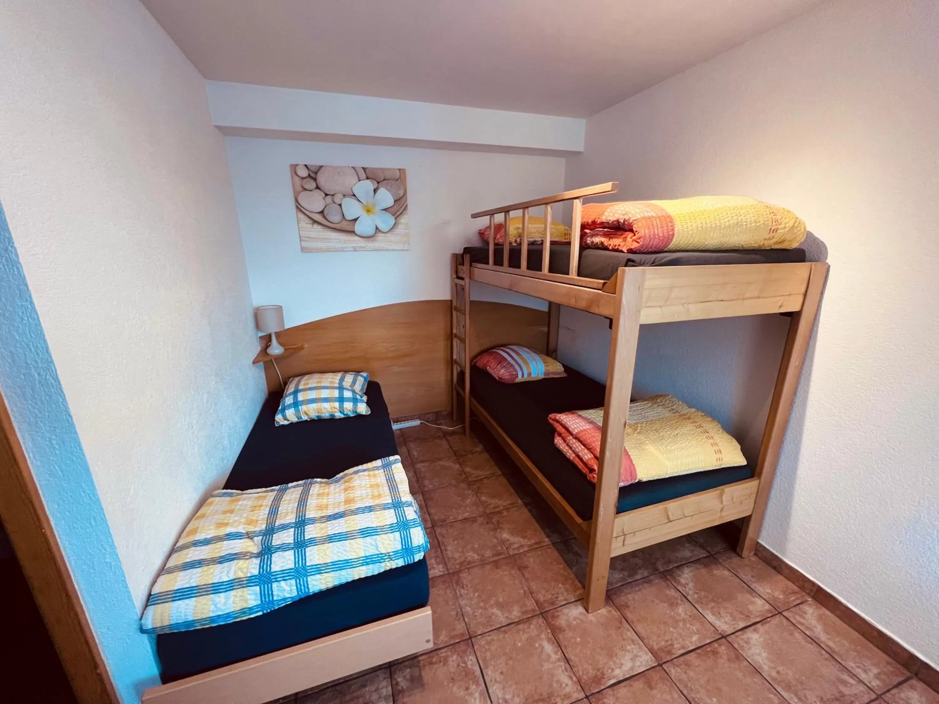 Bed in Gîte la Cigale