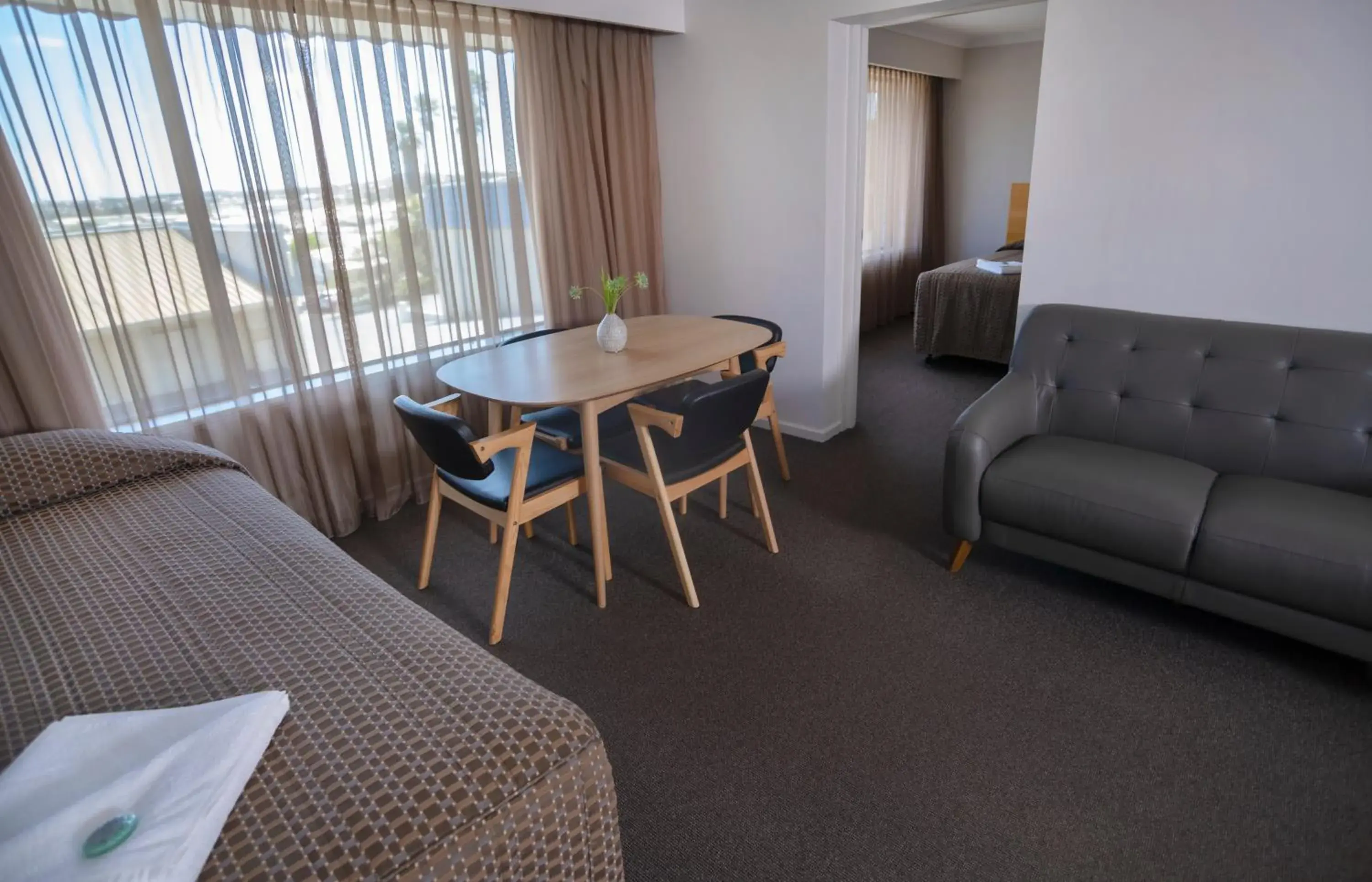 Seating Area in Dog Rock Motel