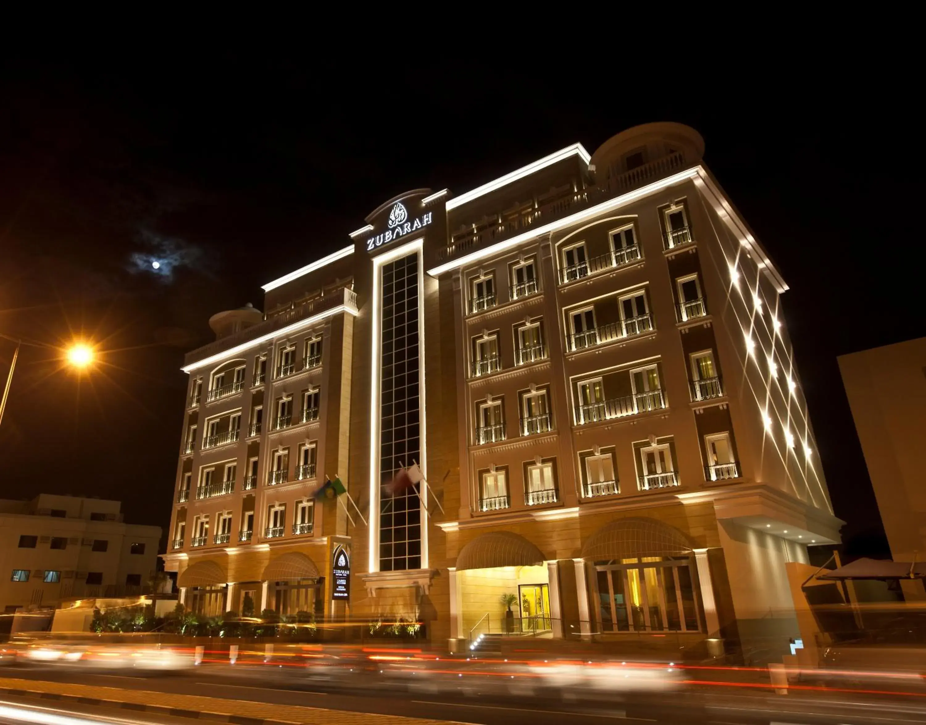 Facade/entrance, Property Building in Zubarah Hotel