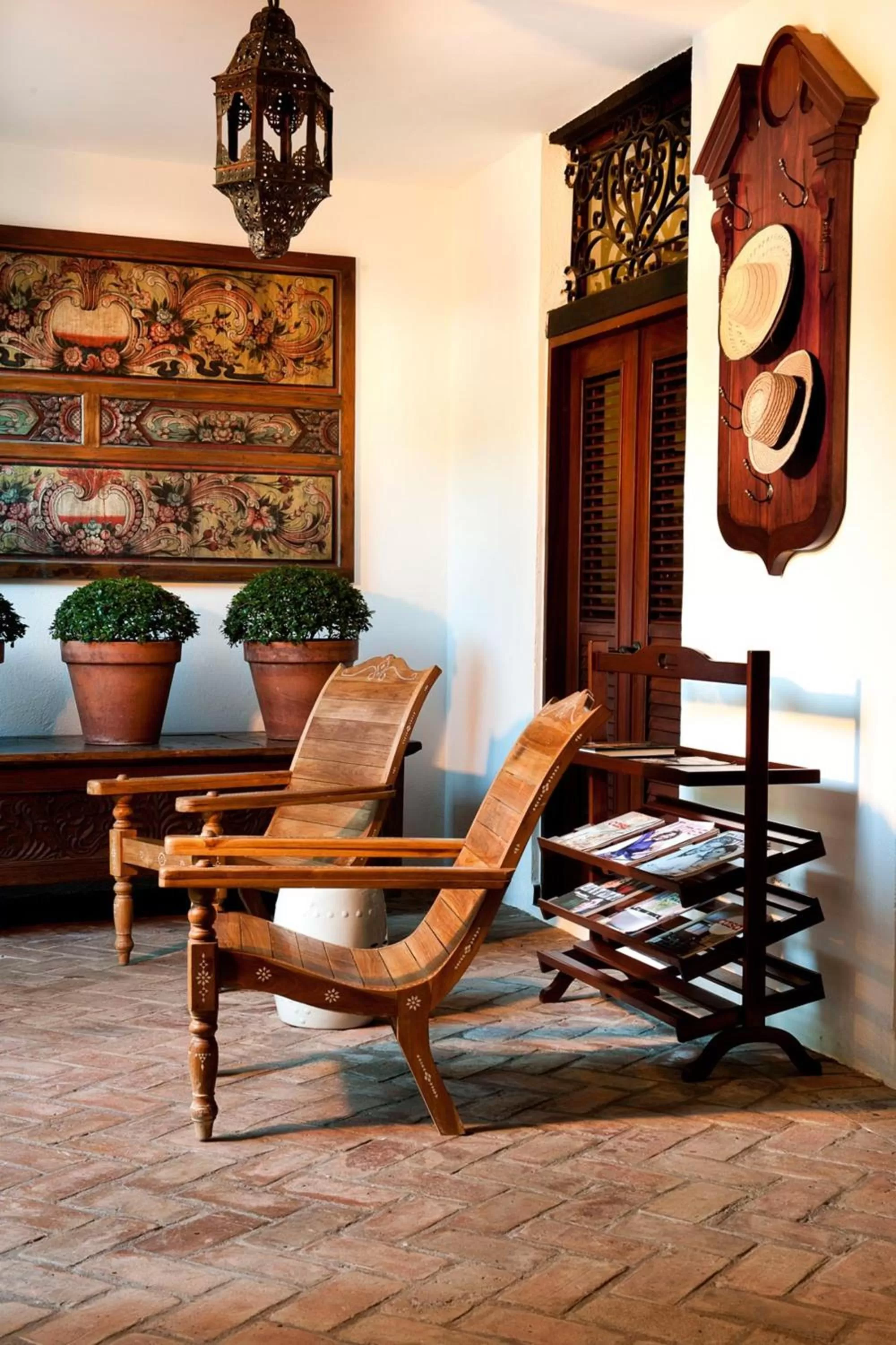 Patio in Casas del XVI