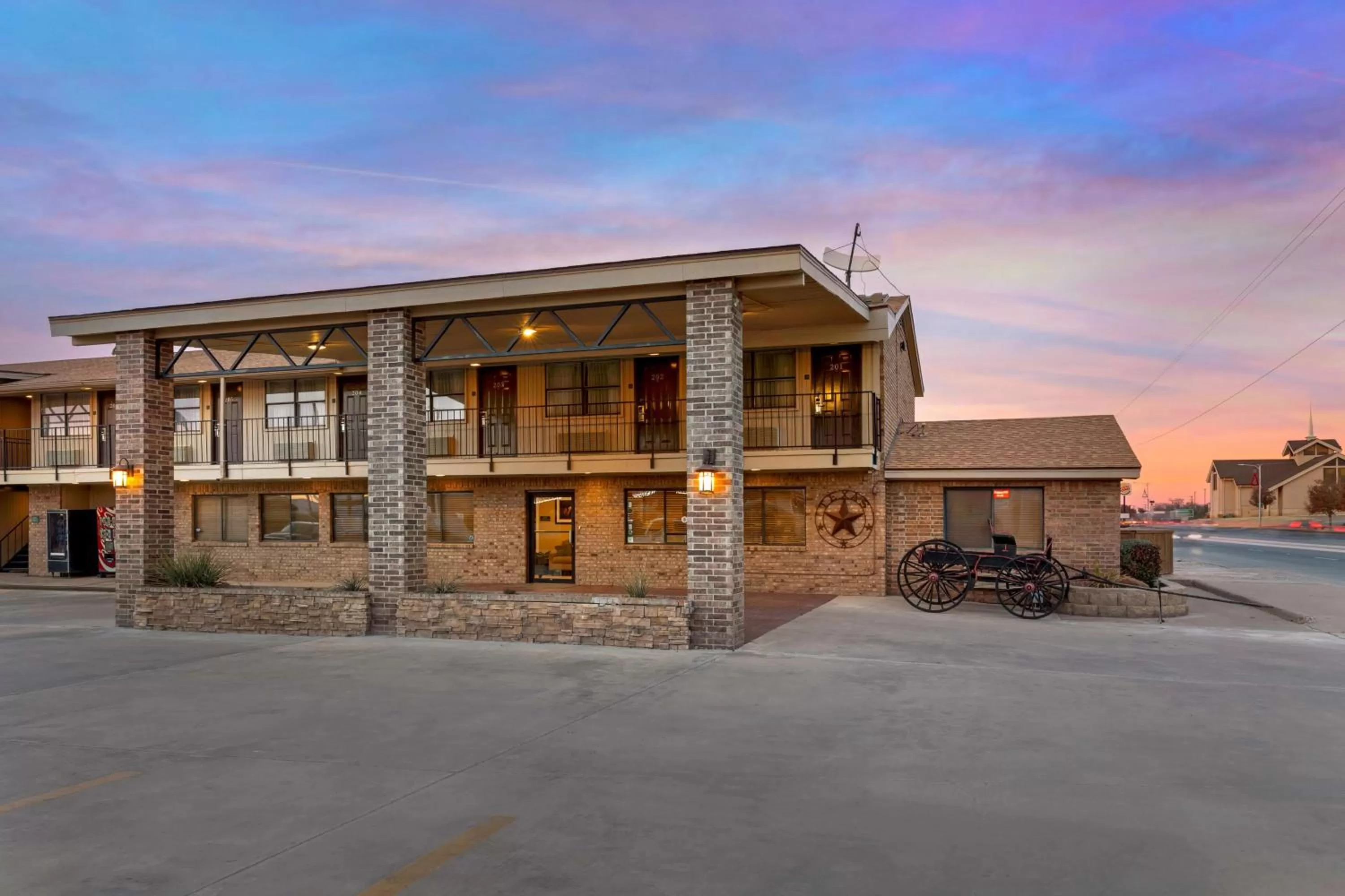 Property building in Best Western Caprock Inn