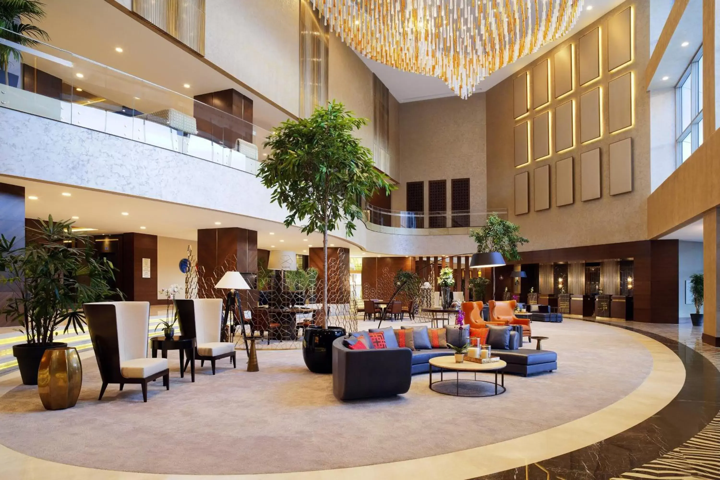 Lobby or reception in Sheraton Grand Samsun Hotel