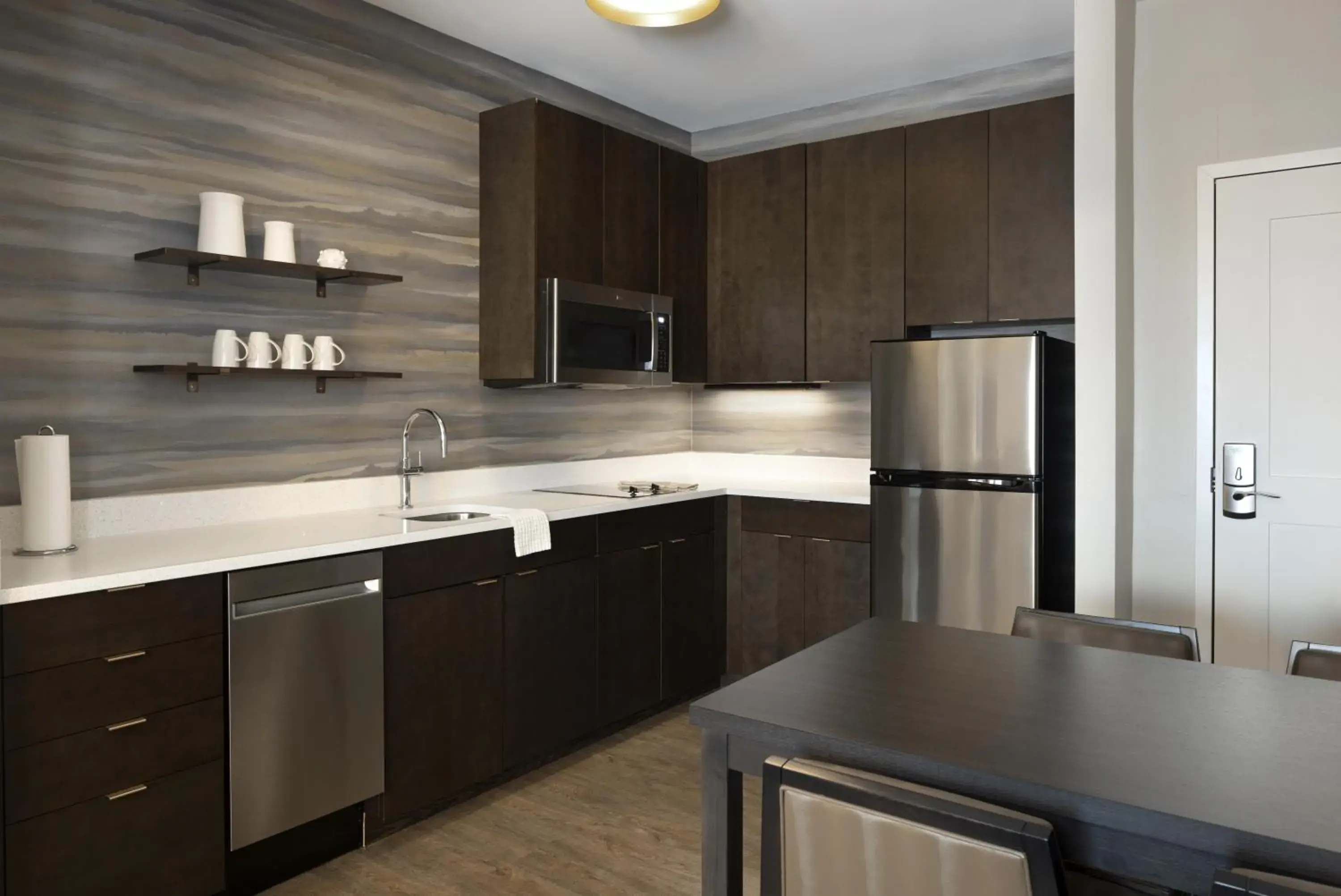Kitchen or kitchenette, Kitchen/Kitchenette in Residence Inn by Marriott Fresno Clovis