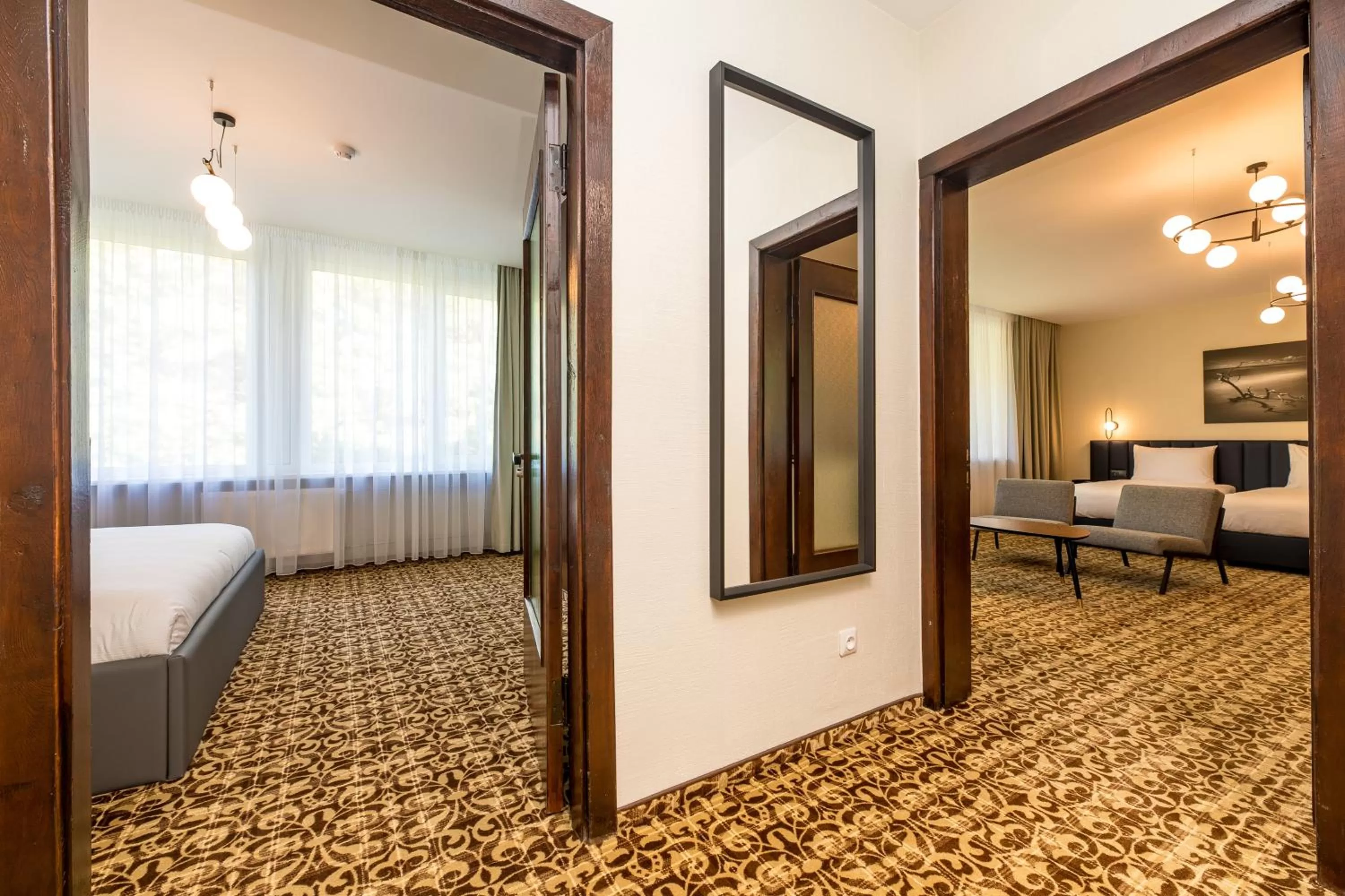 Photo of the whole room, Bed in Žilvinas Hotel