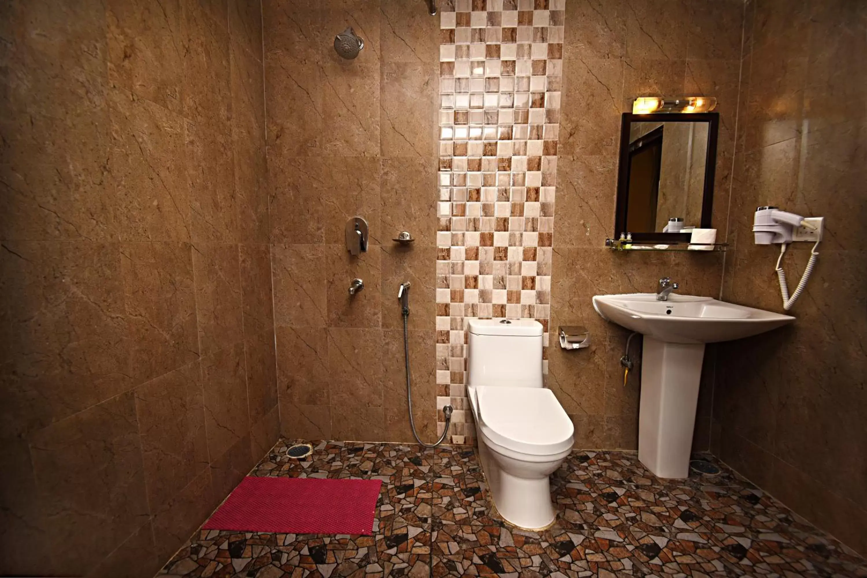 Toilet, Bathroom in DOM Himalaya Hotel