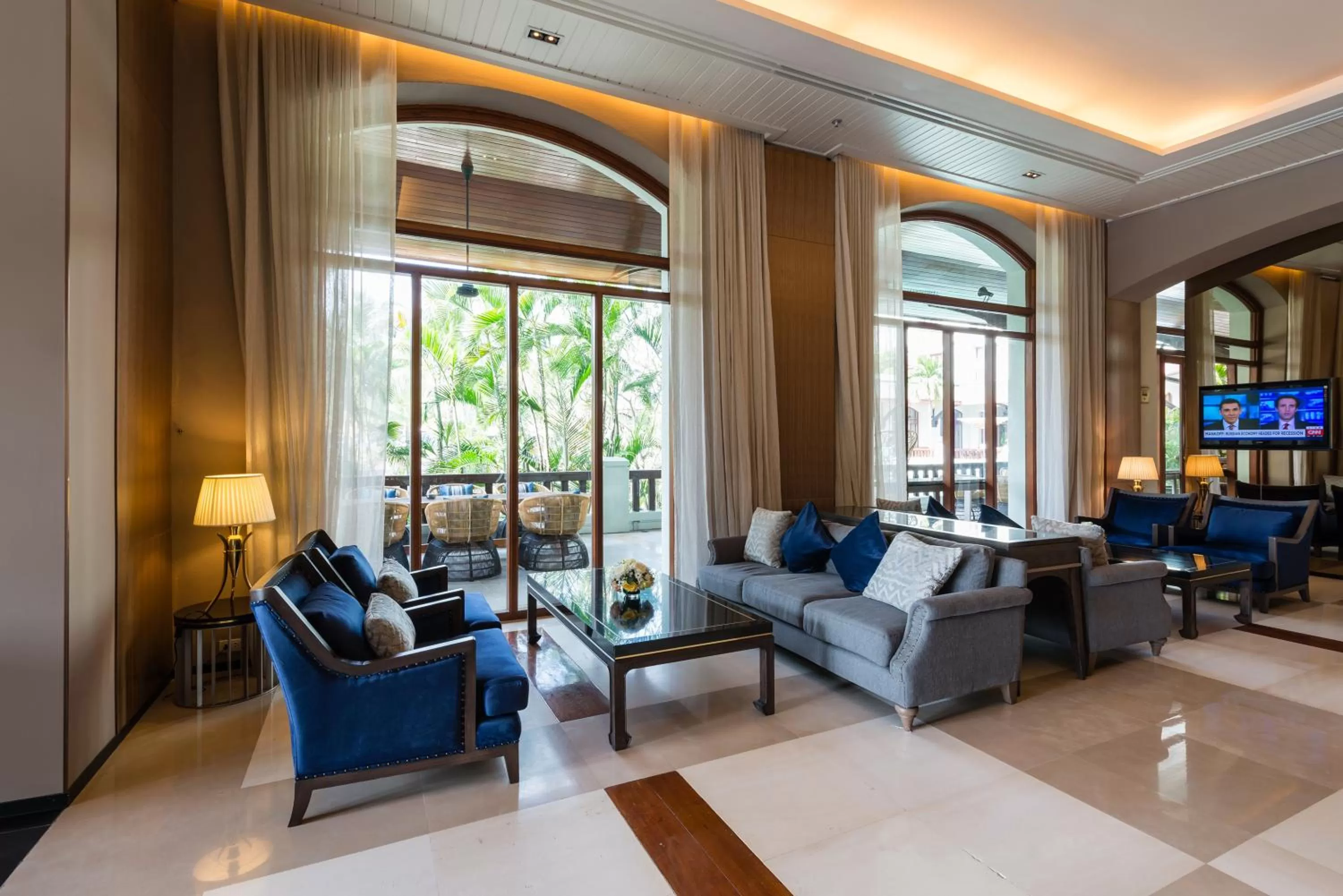 Lobby or reception in Chatrium Hotel Royal Lake Yangon