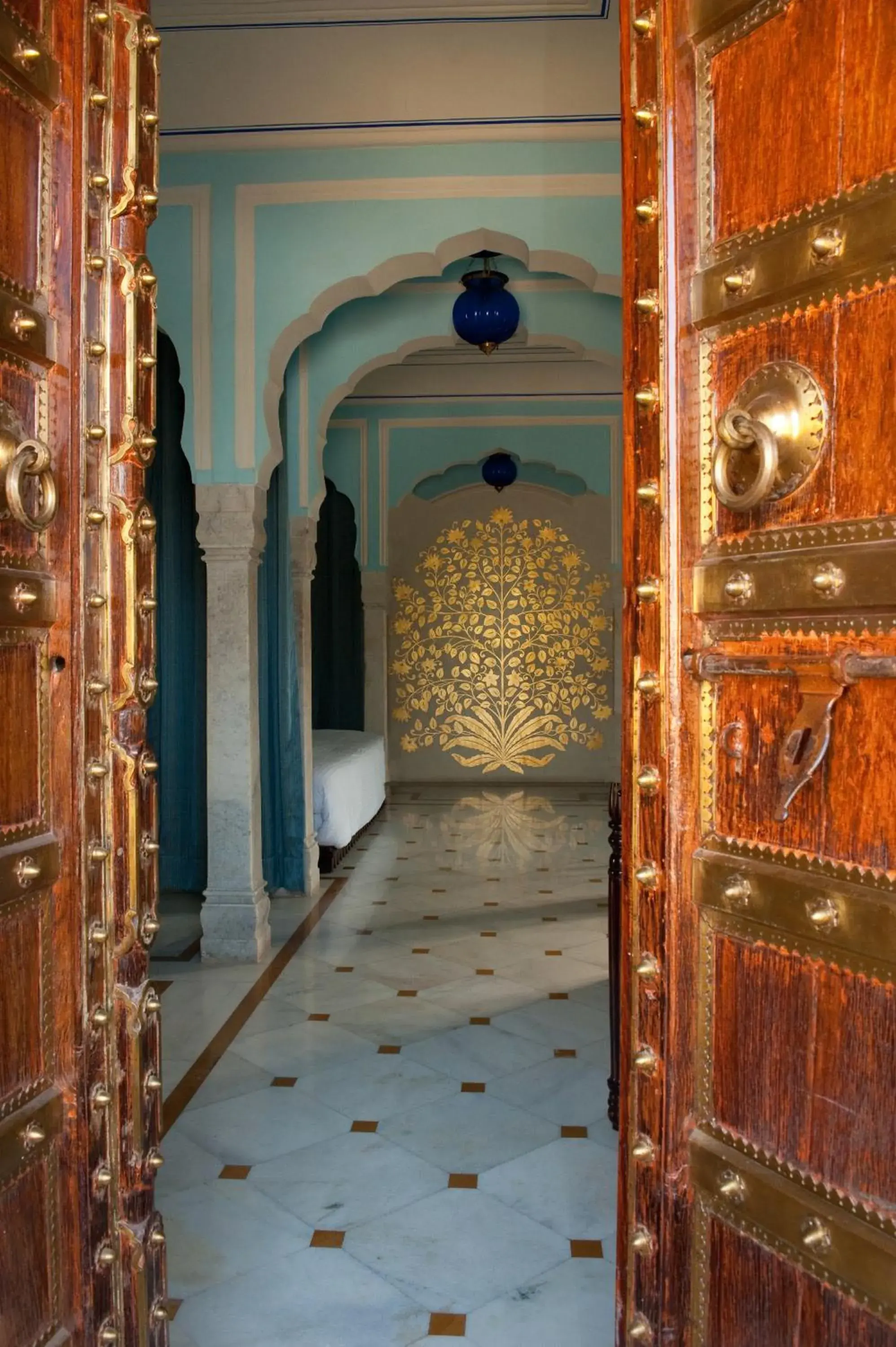 Decorative detail in Royal Heritage Haveli