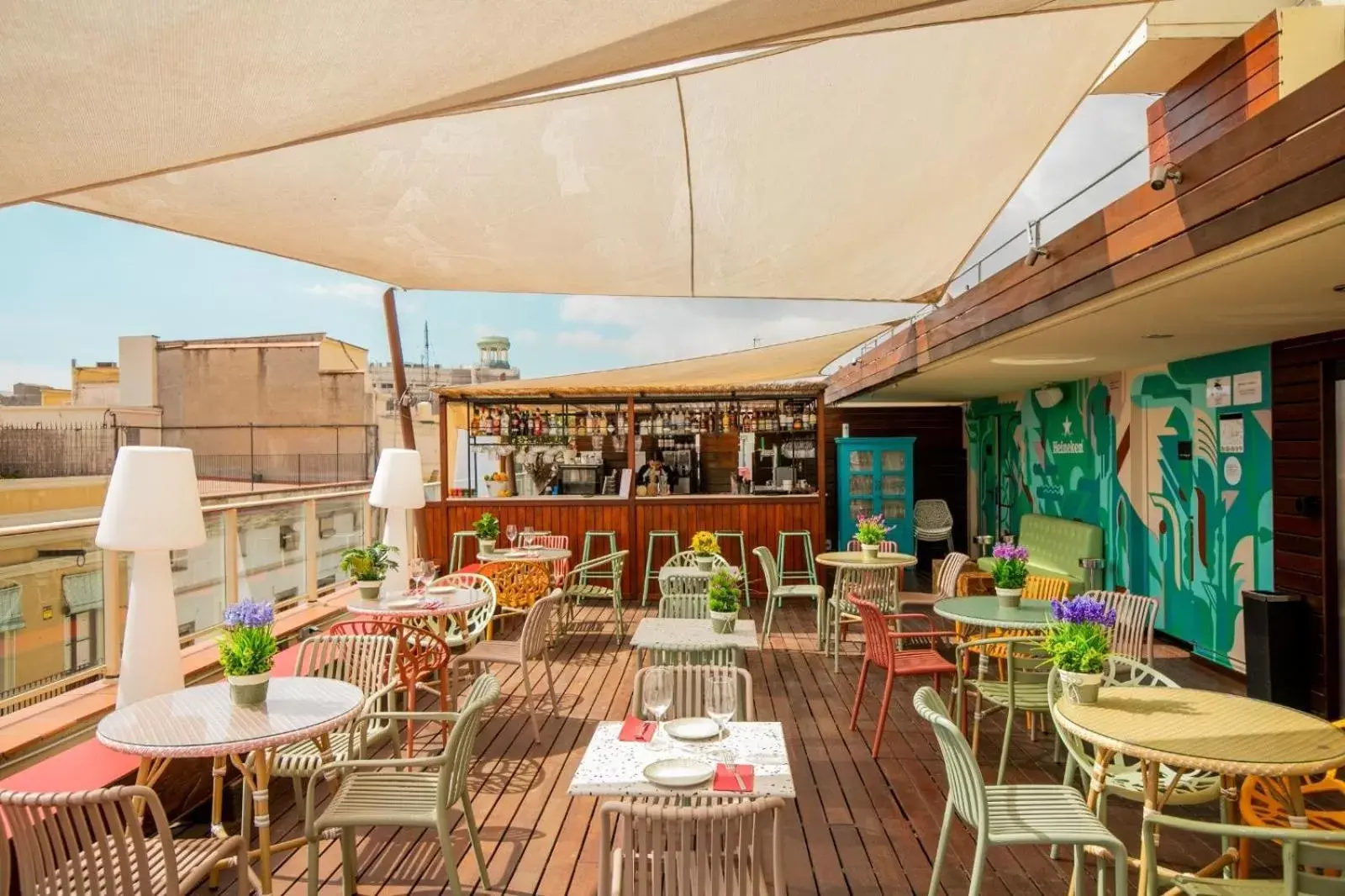 Balcony/Terrace, Restaurant/Places to Eat in Ciutat de Barcelona