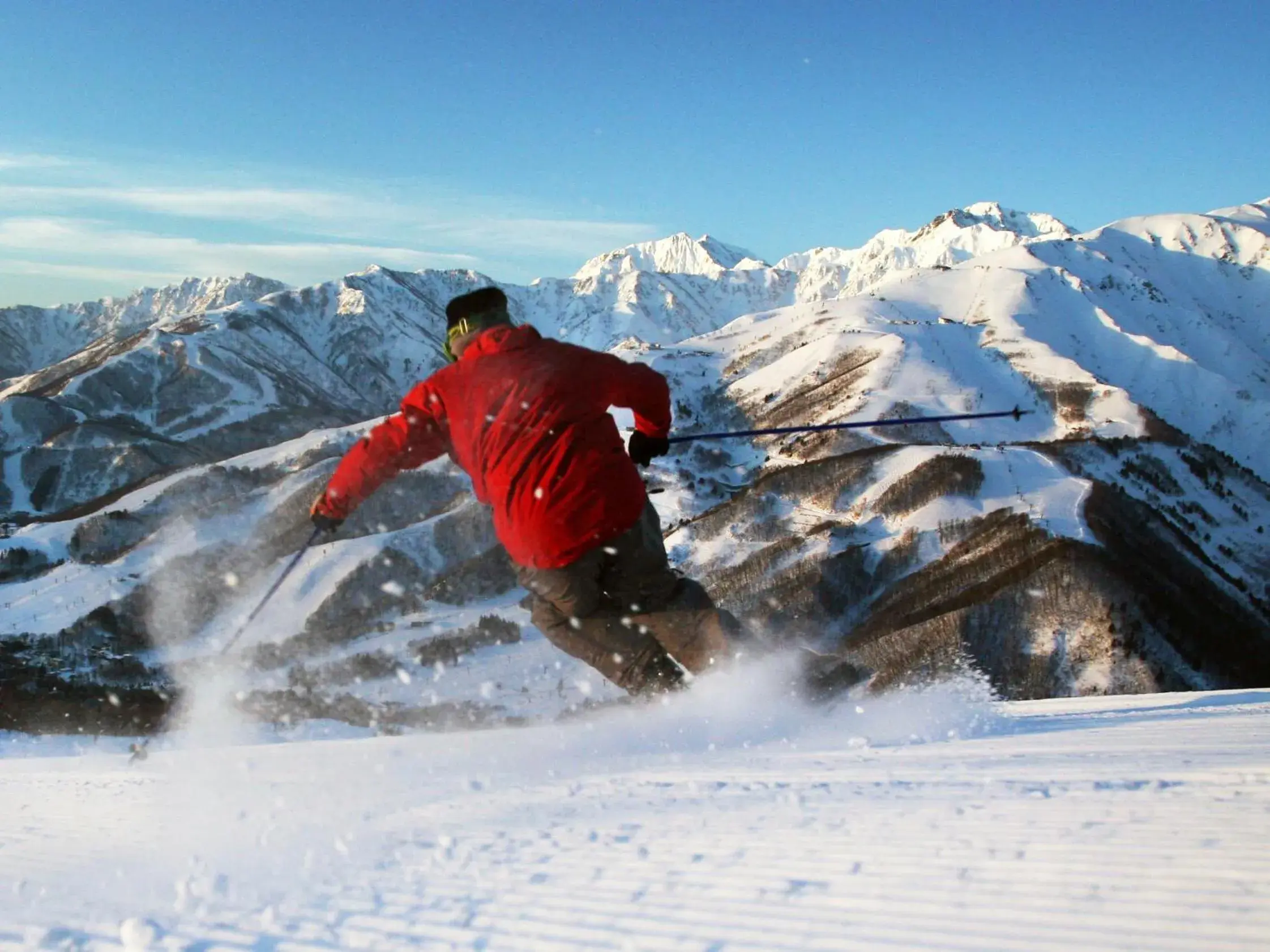 Winter, Skiing in Hakuba Resort Hotel La Neige Higashikan