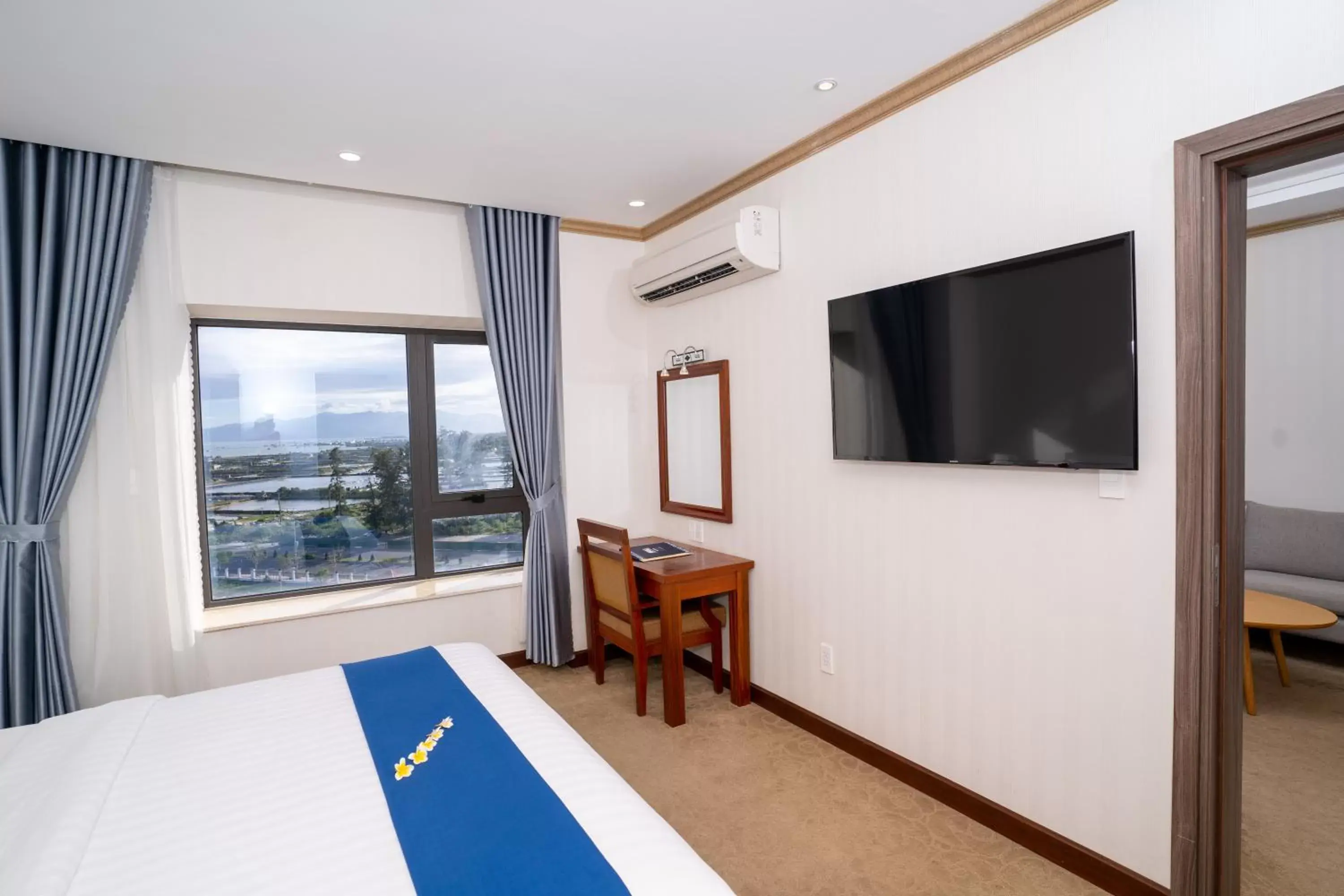 View (from property/room), TV/Entertainment Center in Navy Hotel Cam Ranh