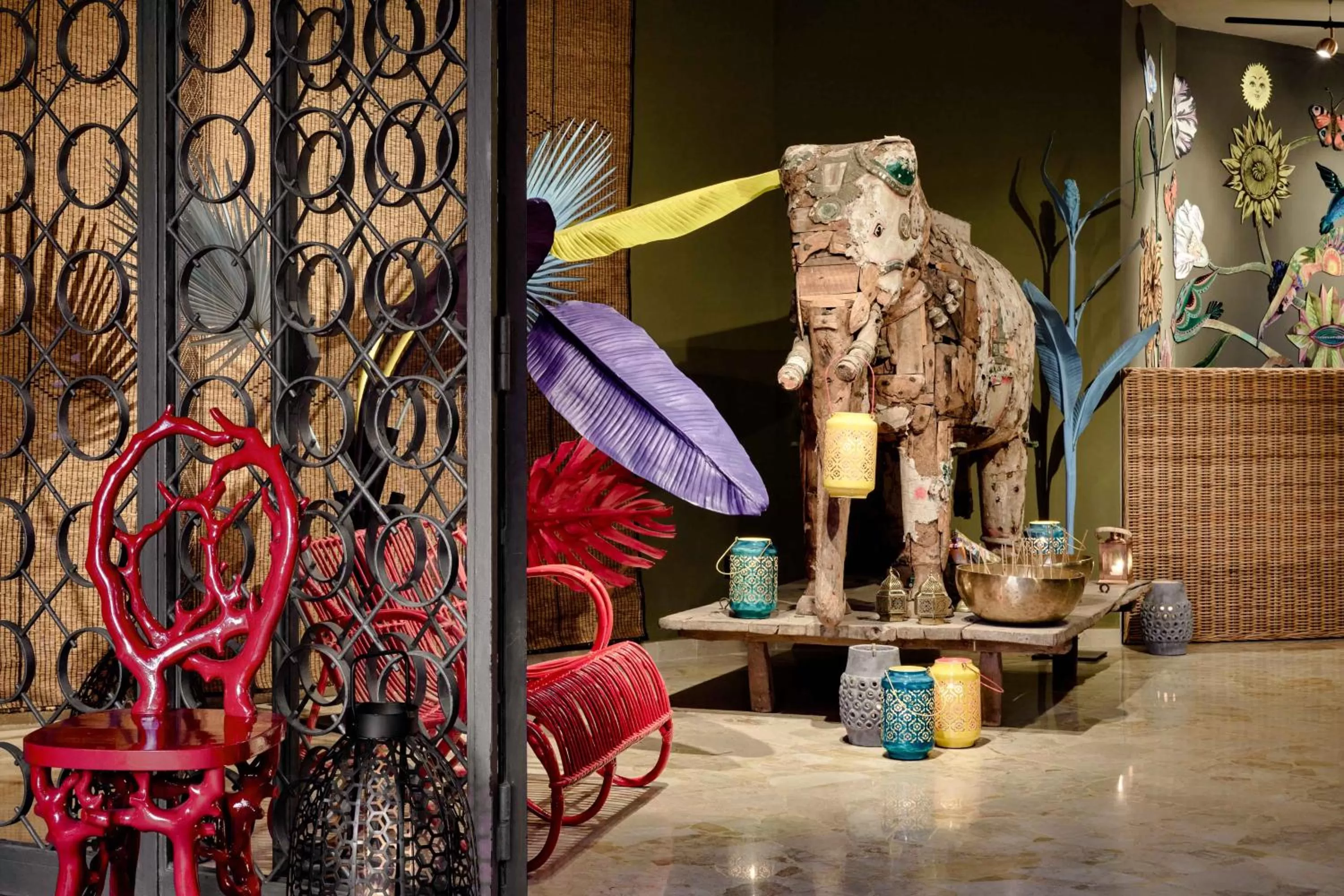 Lobby or reception in Bikini Island & Mountain Port de Soller "Adults only"