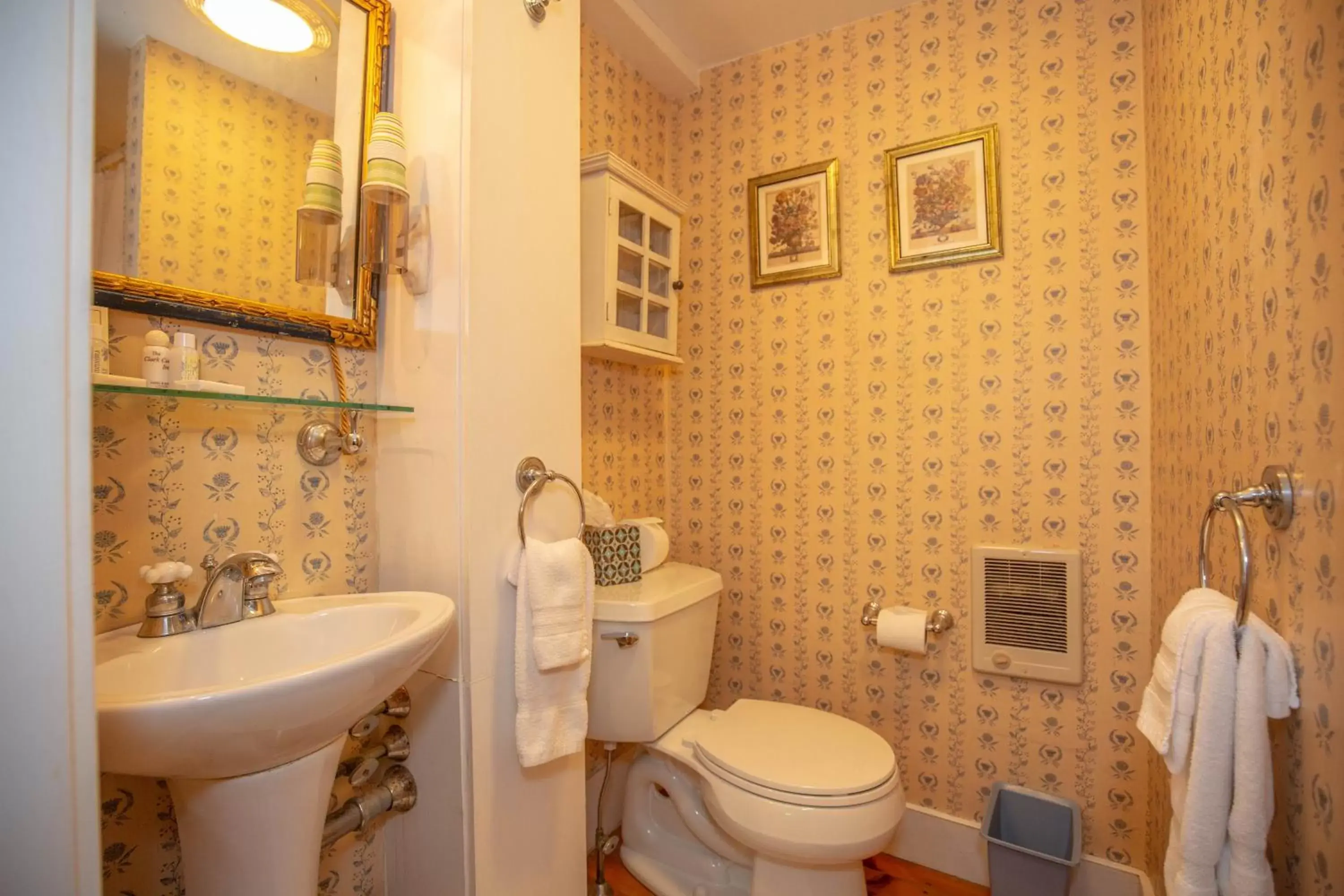 Bathroom in Clark Currier Inn