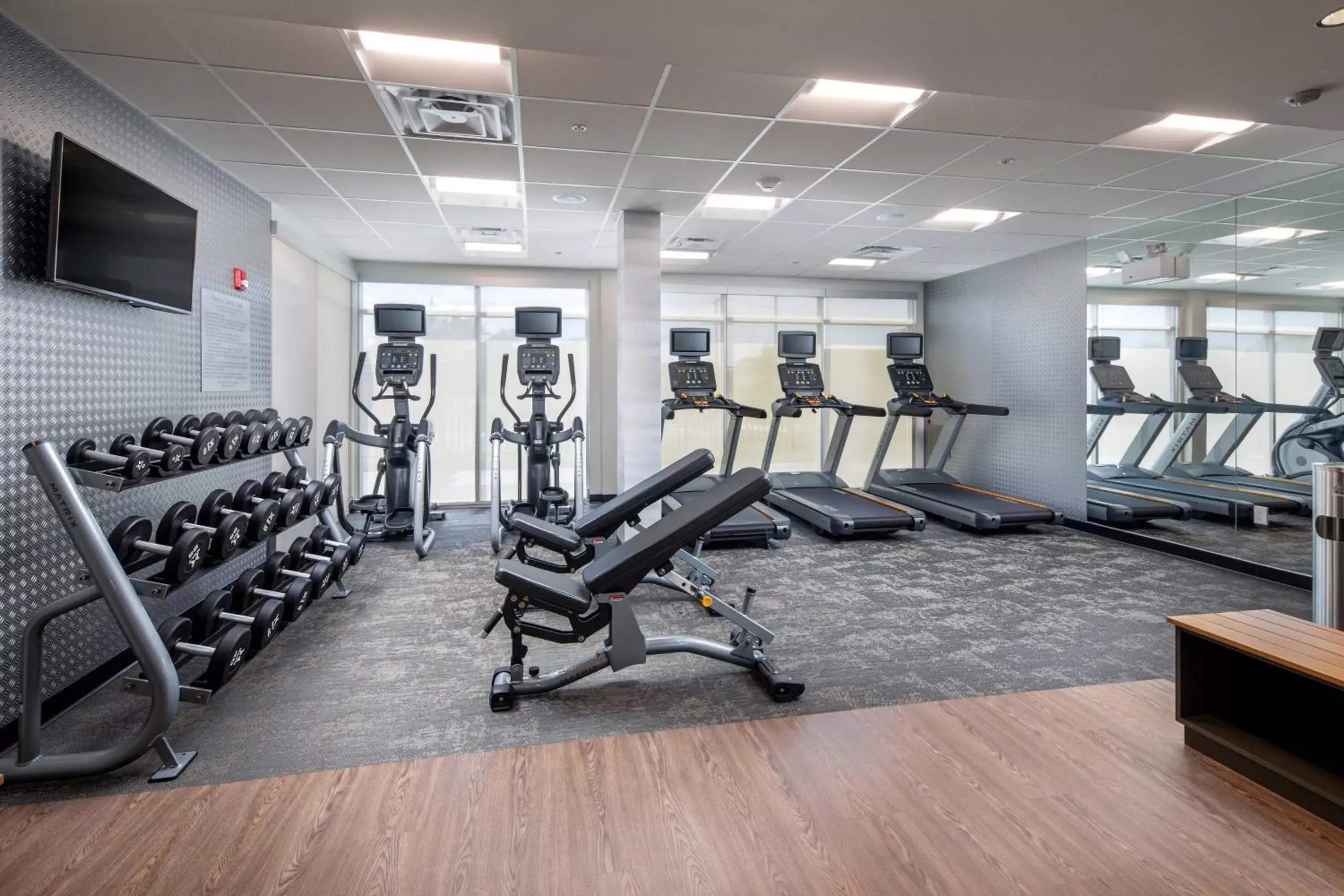 Fitness centre/facilities, Fitness Center/Facilities in Fairfield Inn & Suites by Marriott Little Rock Airport