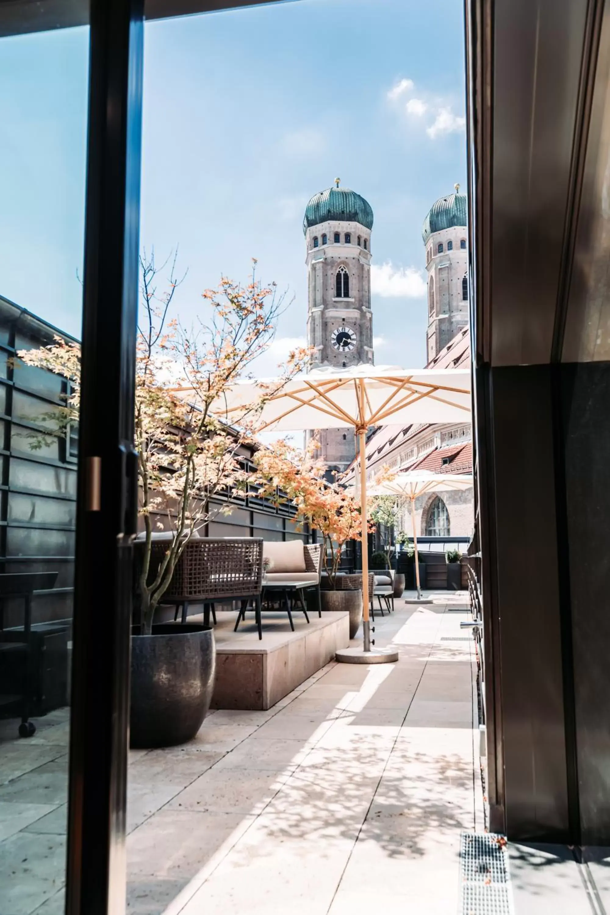 Balcony/Terrace in DO & CO Hotel München