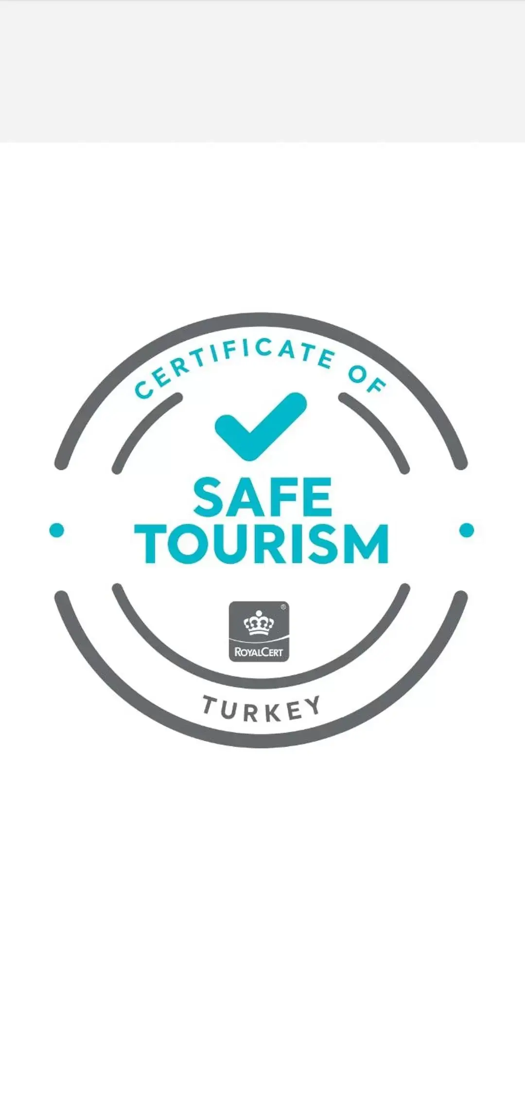 Certificate/Award in Şehir Hotel Old City