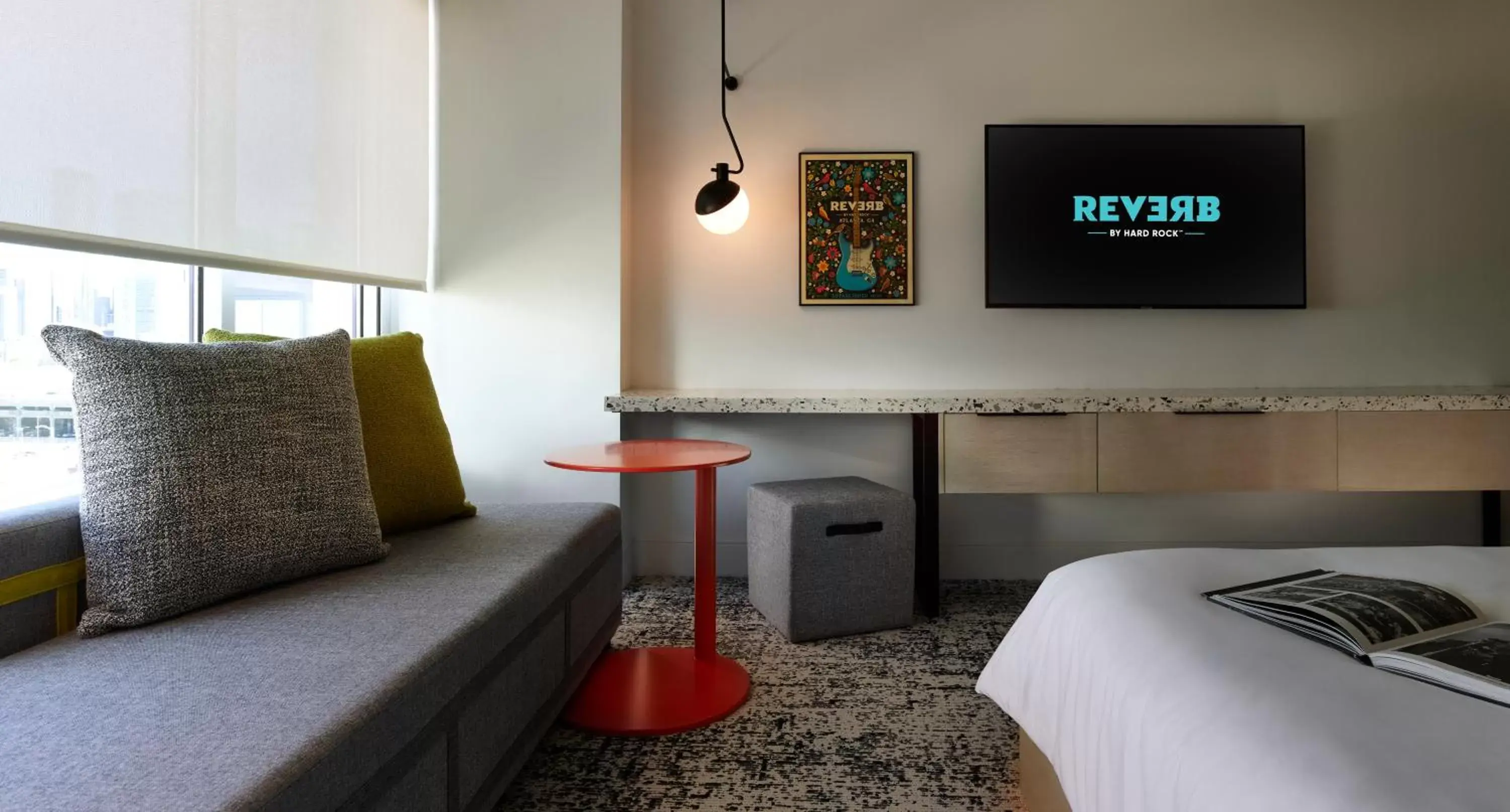 Bedroom in Reverb by Hard Rock Atlanta Downtown