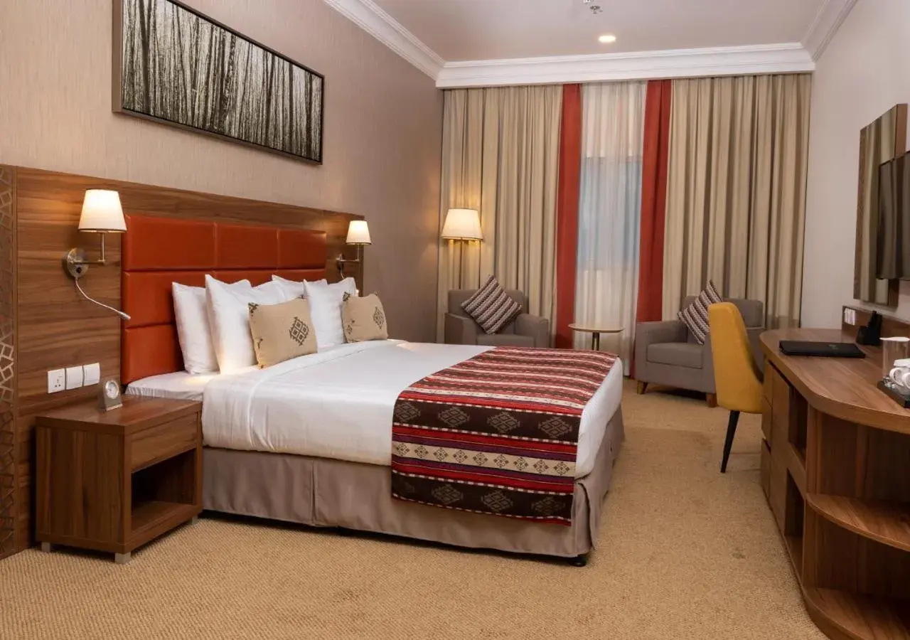 Bed in Jacob's Garden Hotel Bed in Jacob's Garden Hotel