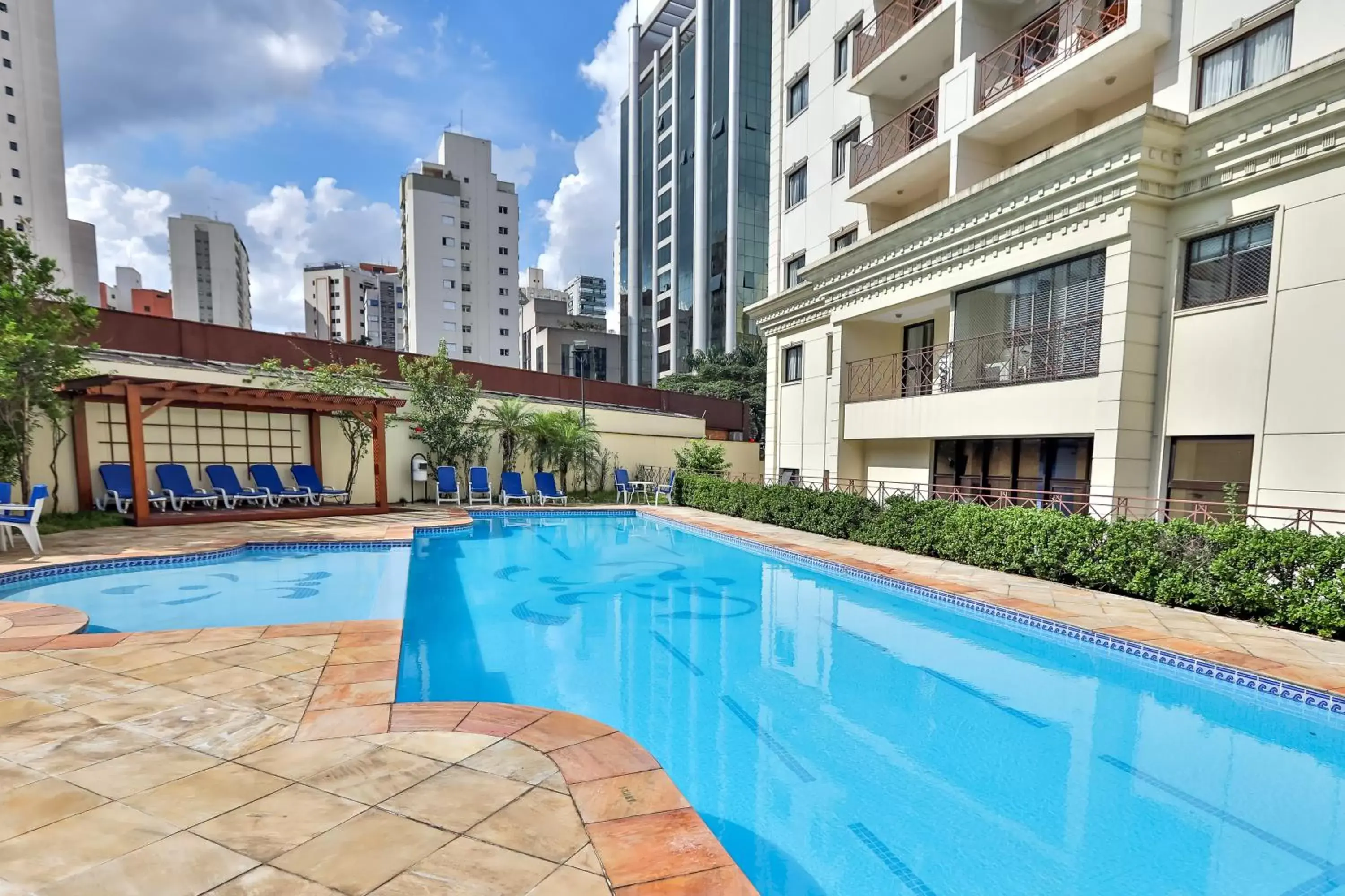 Swimming Pool in Quality Suites Vila Olimpia