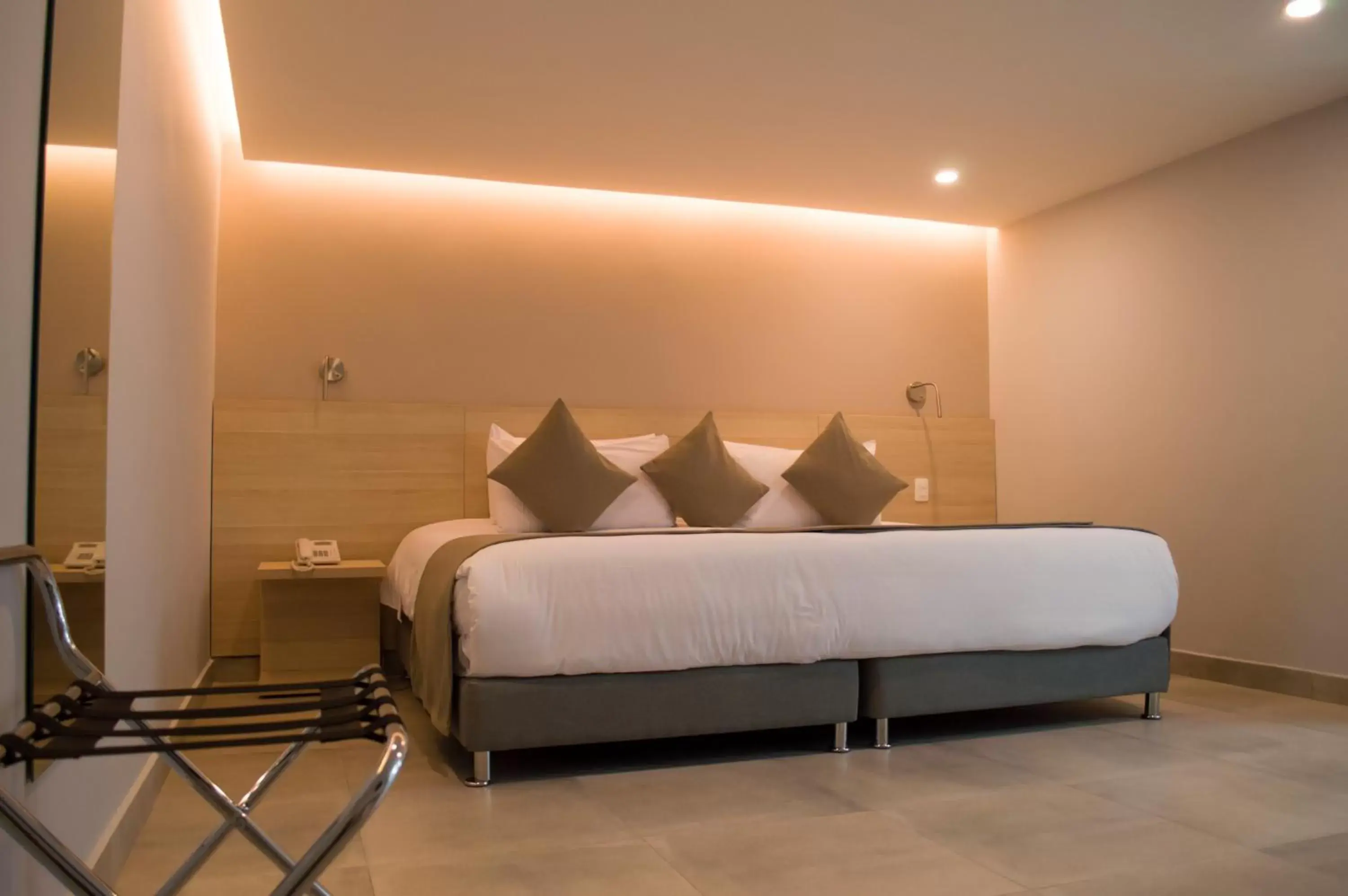 Bed in Hotel Barlovento