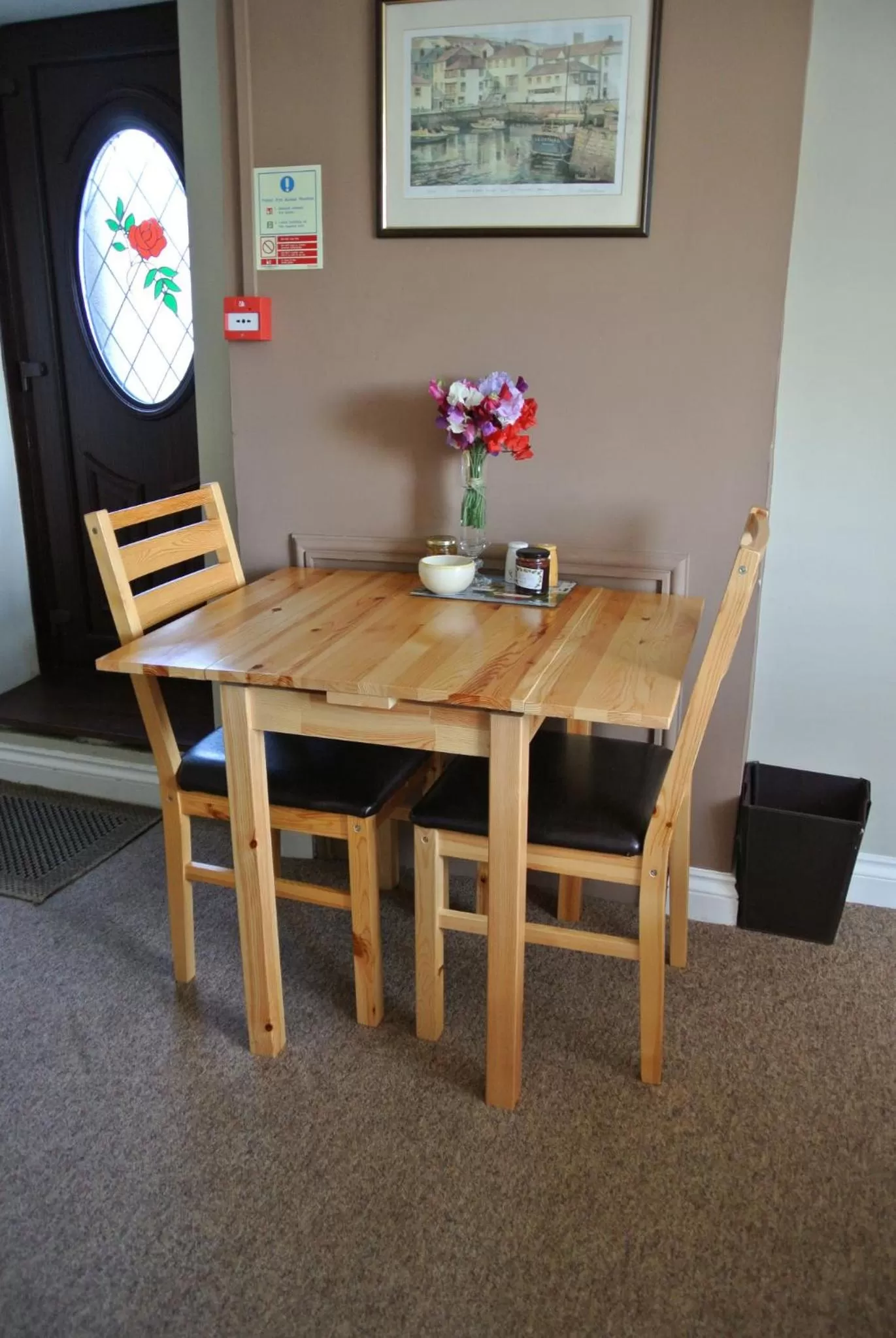 Dining Area in Bay View Bed and Breakfast
