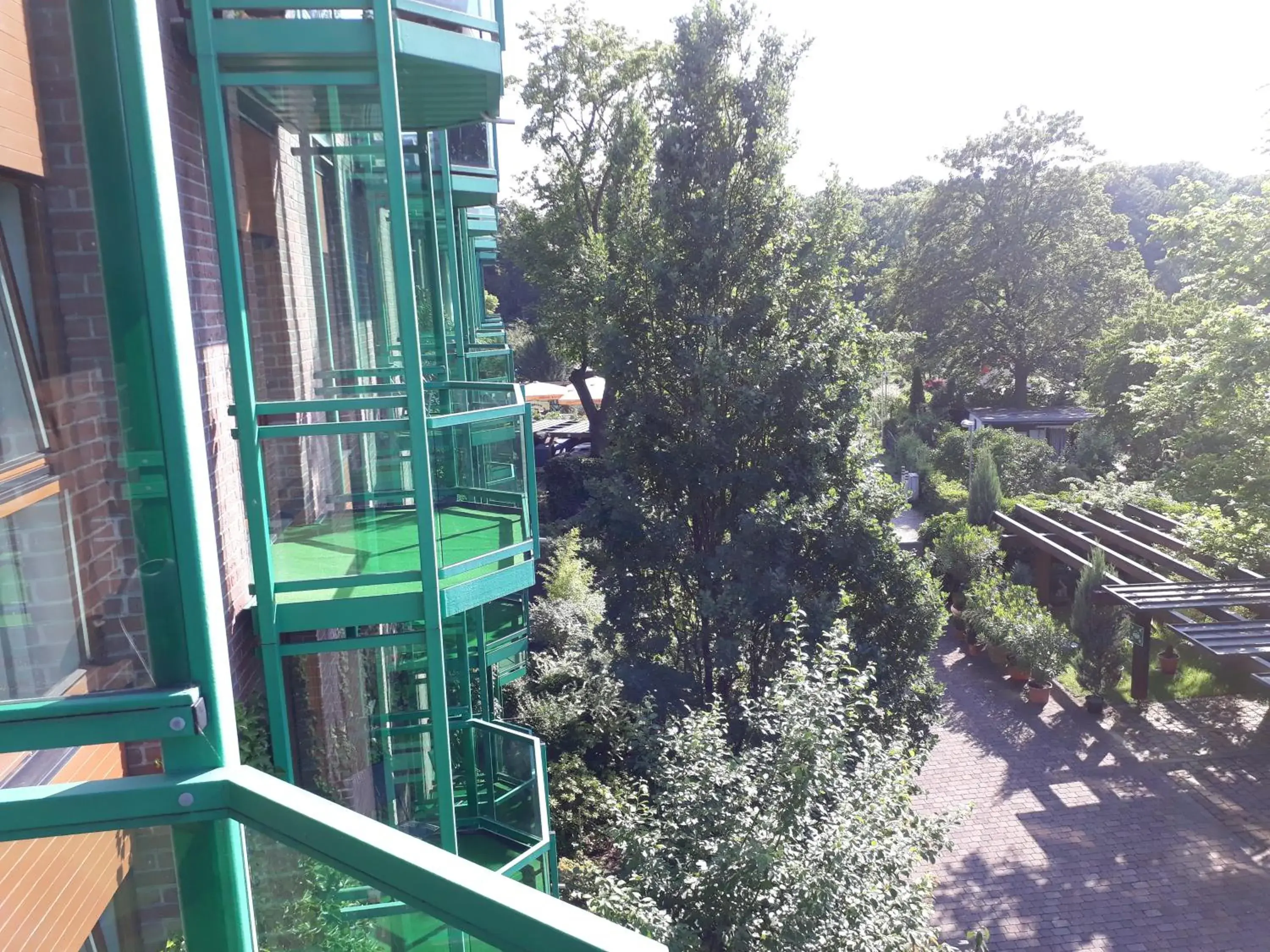 Balcony/Terrace, Pool View in Solitaire Hotel