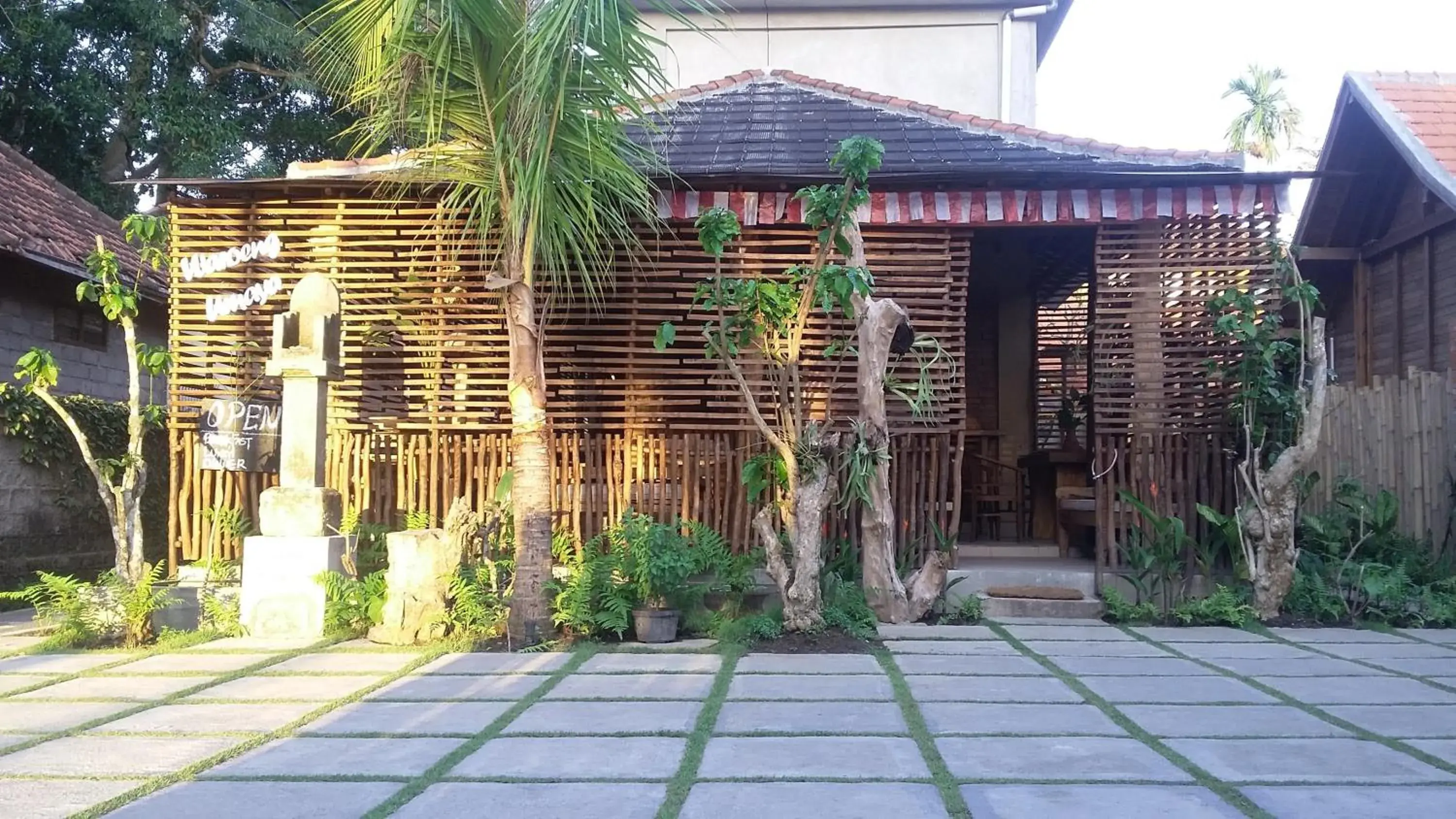 Restaurant/places to eat, Property Building in Umaya Villa Ubud