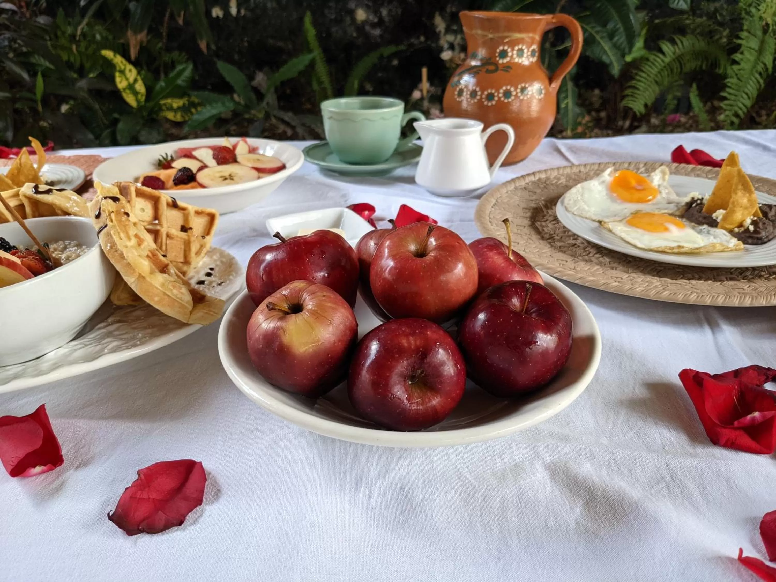 Restaurant/places to eat in Casa Aluxes Hotel