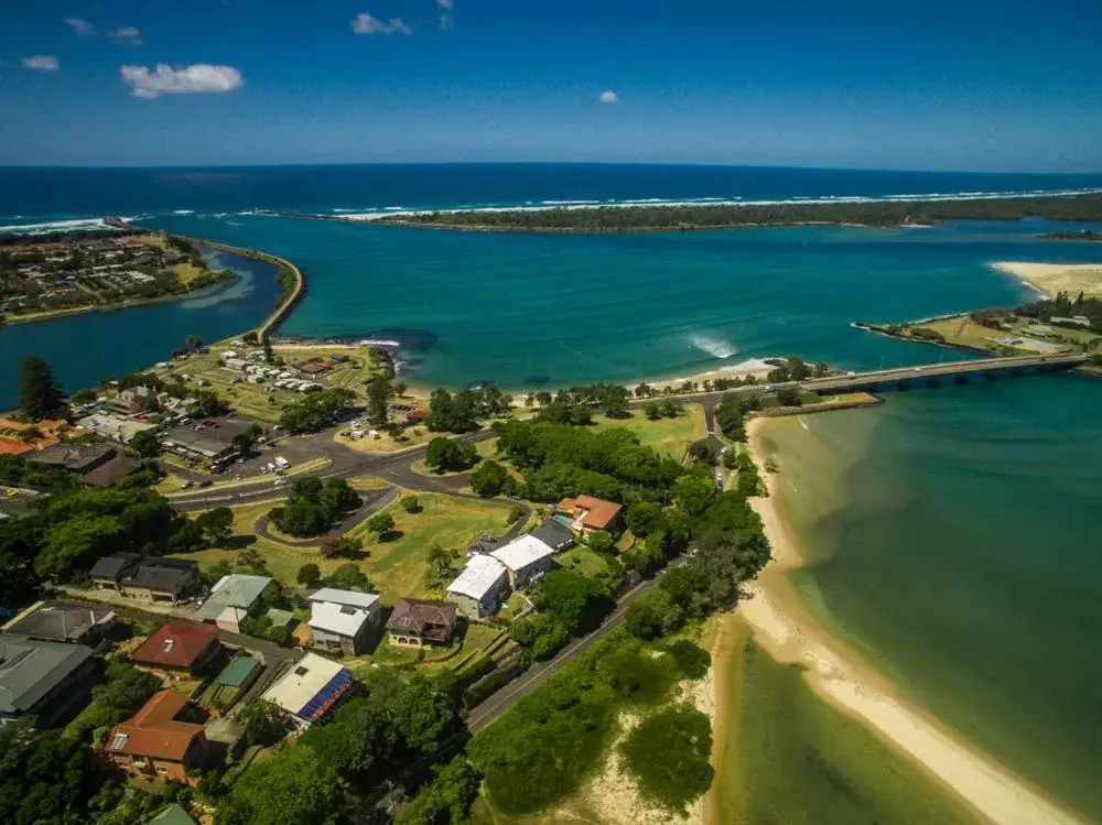 Bird's eye view, Bird's-eye View in Leisure-Lee Holiday Apartments