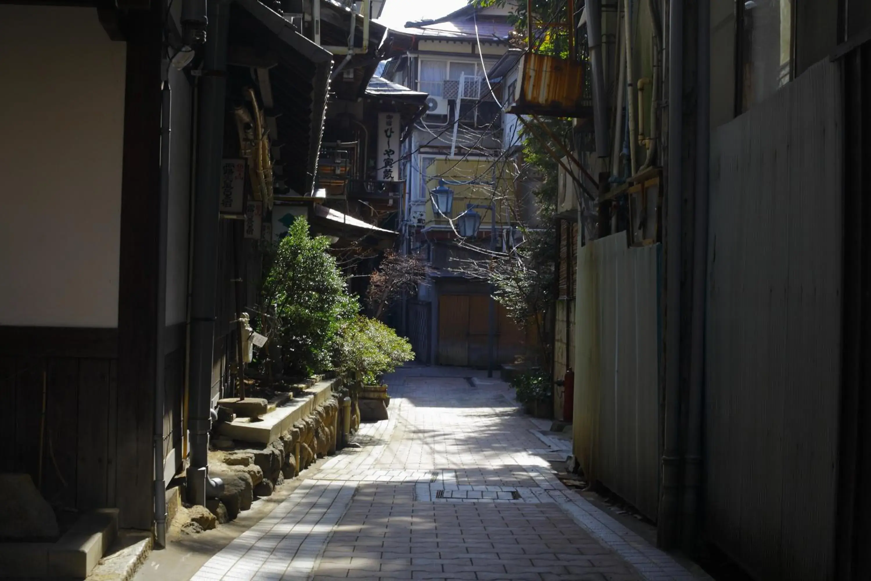 Area and facilities in Shibu Onsen Sakaeya