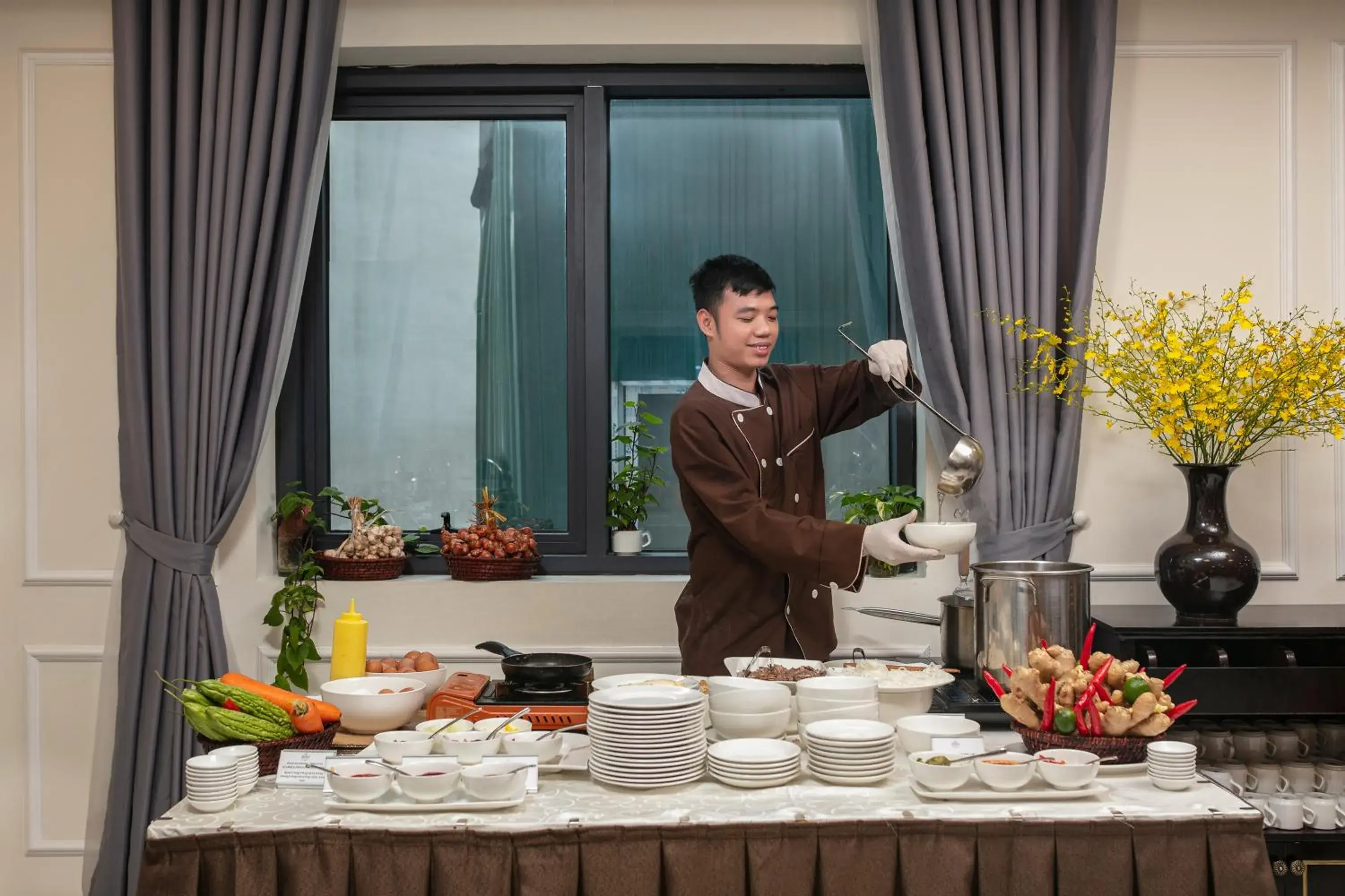 Staff in Adonis Hanoi Hotel